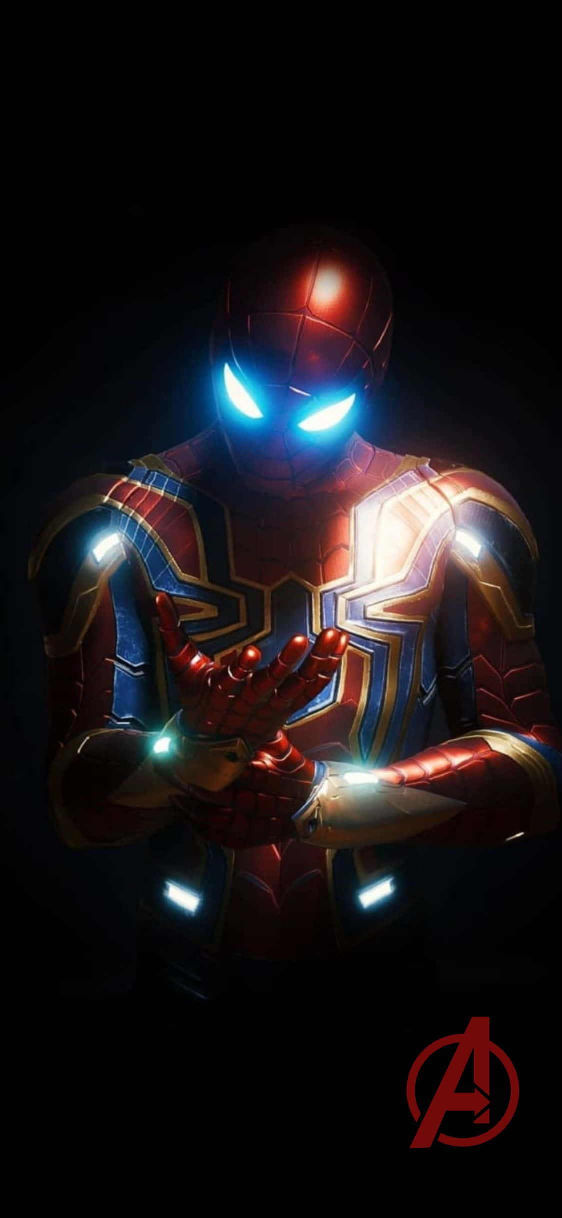 Hình nền Avengers Spider-man cho iPhone XS Hình nền