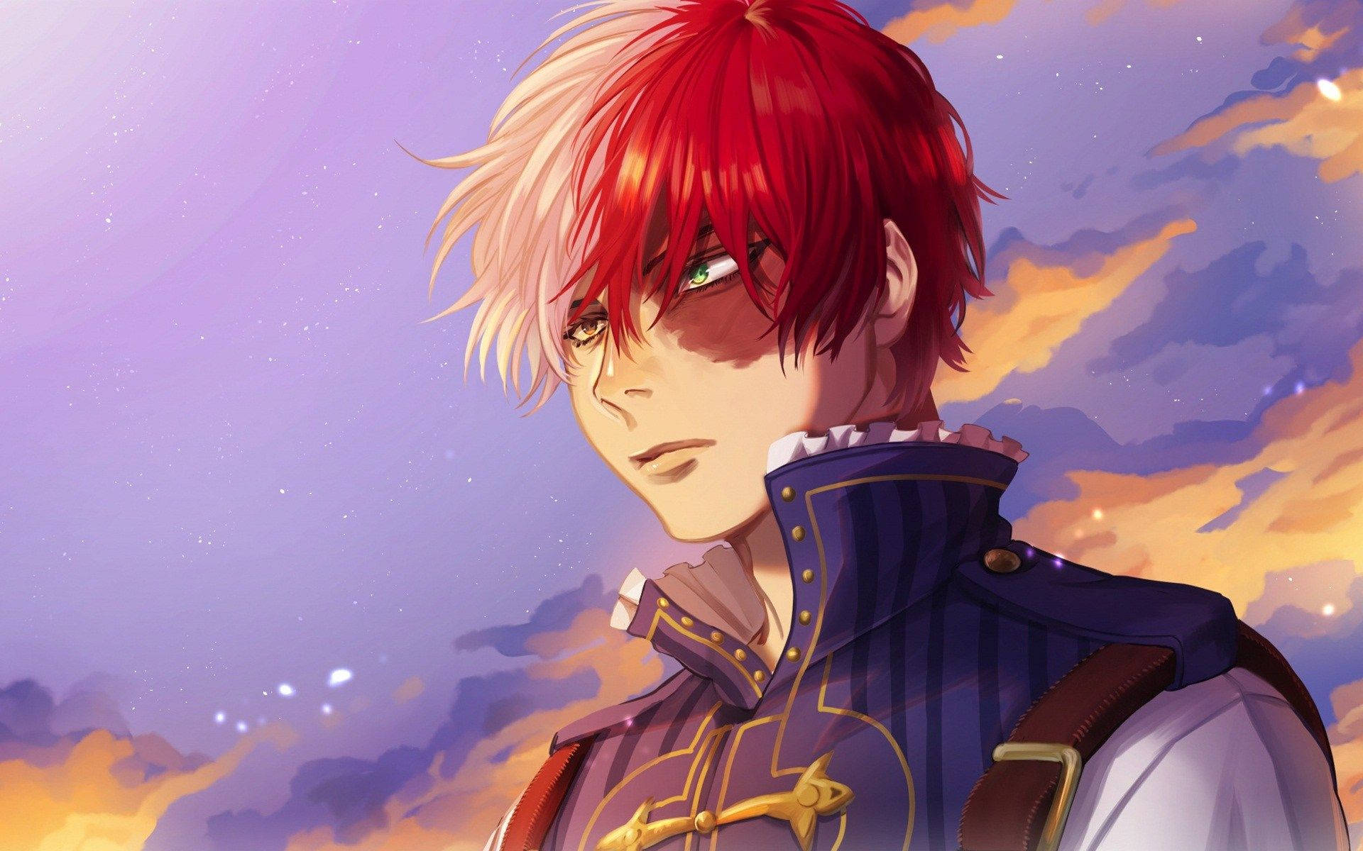 Hình nền Todoroki Shoto dễ thương của My Hero Academia Hình nền
