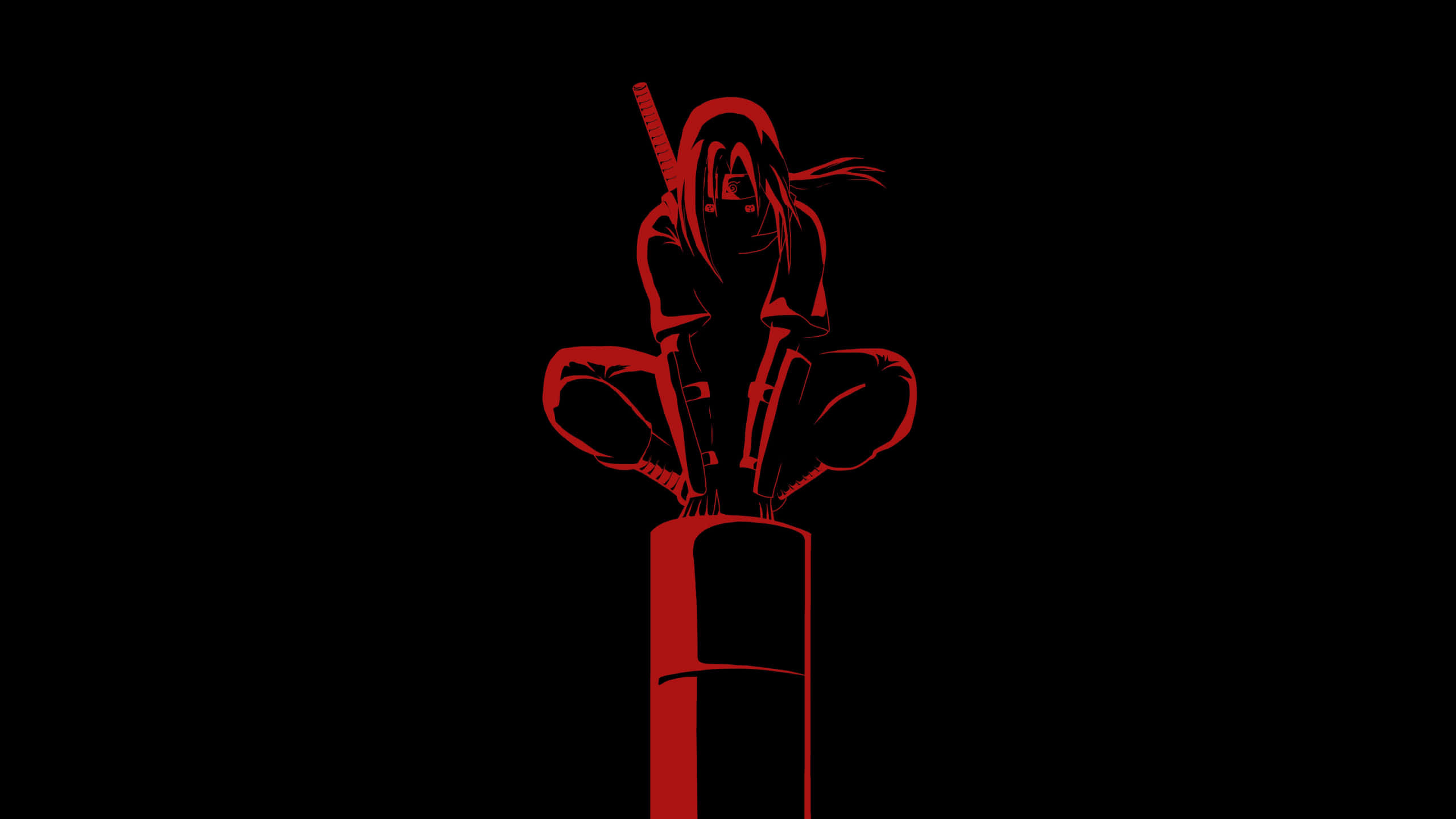 Hình nền Uchiha Itachi 1440p AMOLED Hình nền