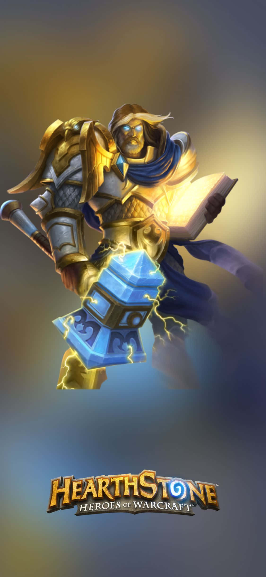 Hình nền Uther Lightbringer iPhone XS Hearthstone Hình nền