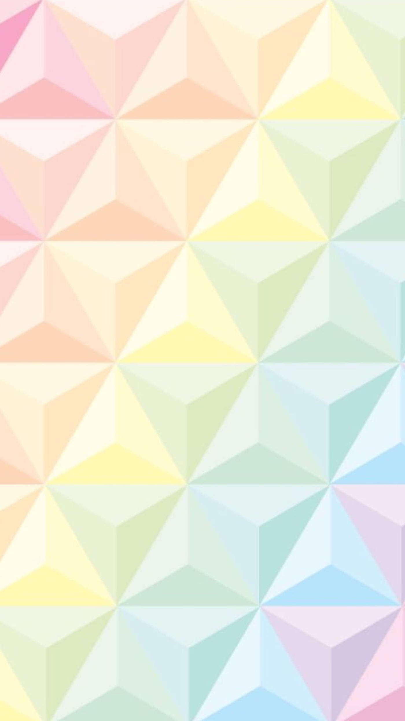 Hình tam giác hình học màu pastel cầu vồng vector nghệ thuật Hình nền