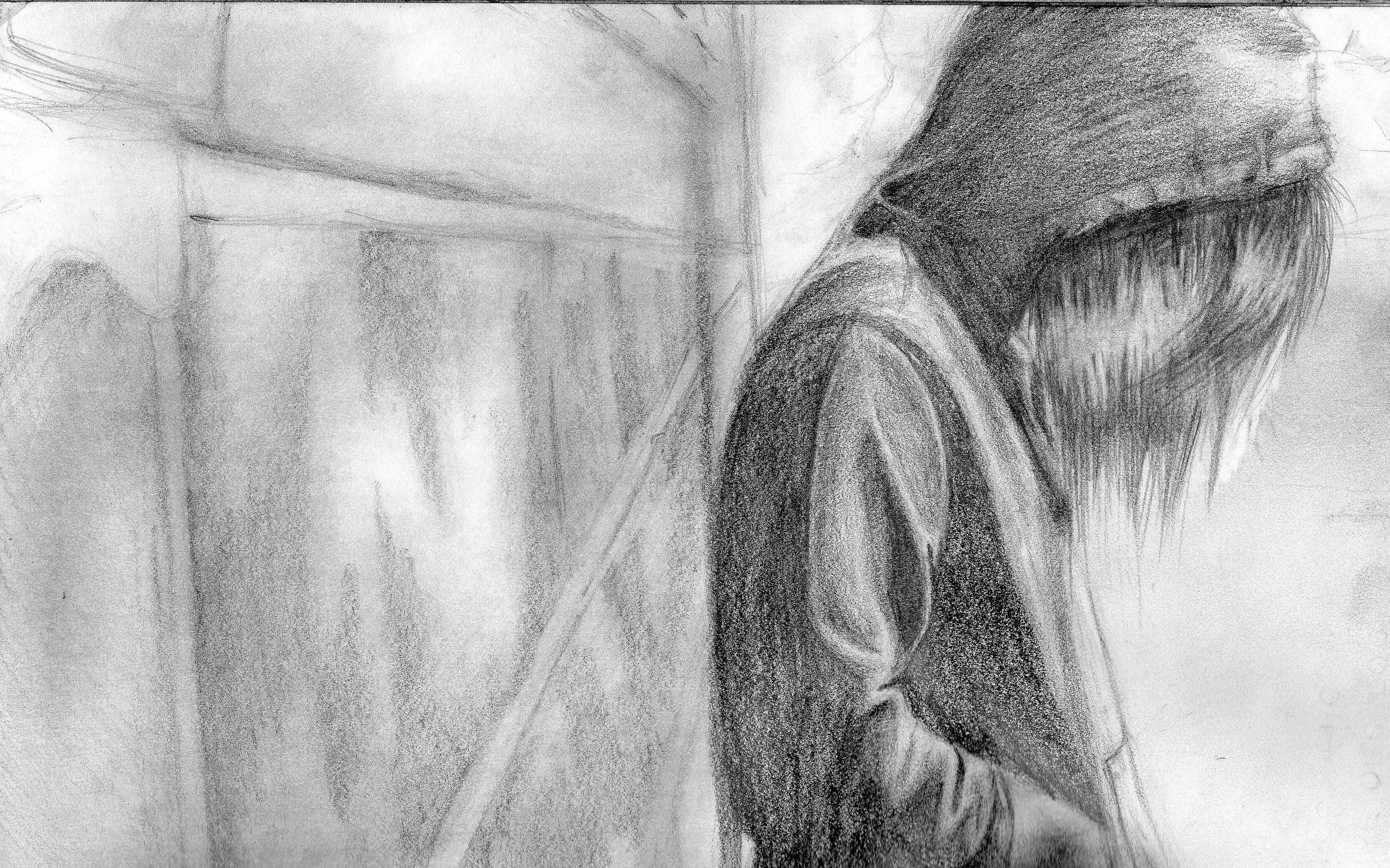 Hình Vẽ Ngầu Kiểu Emo Hình nền