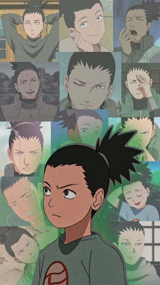 Hình vẽ động đẹp mắt của Shikamaru Hình nền