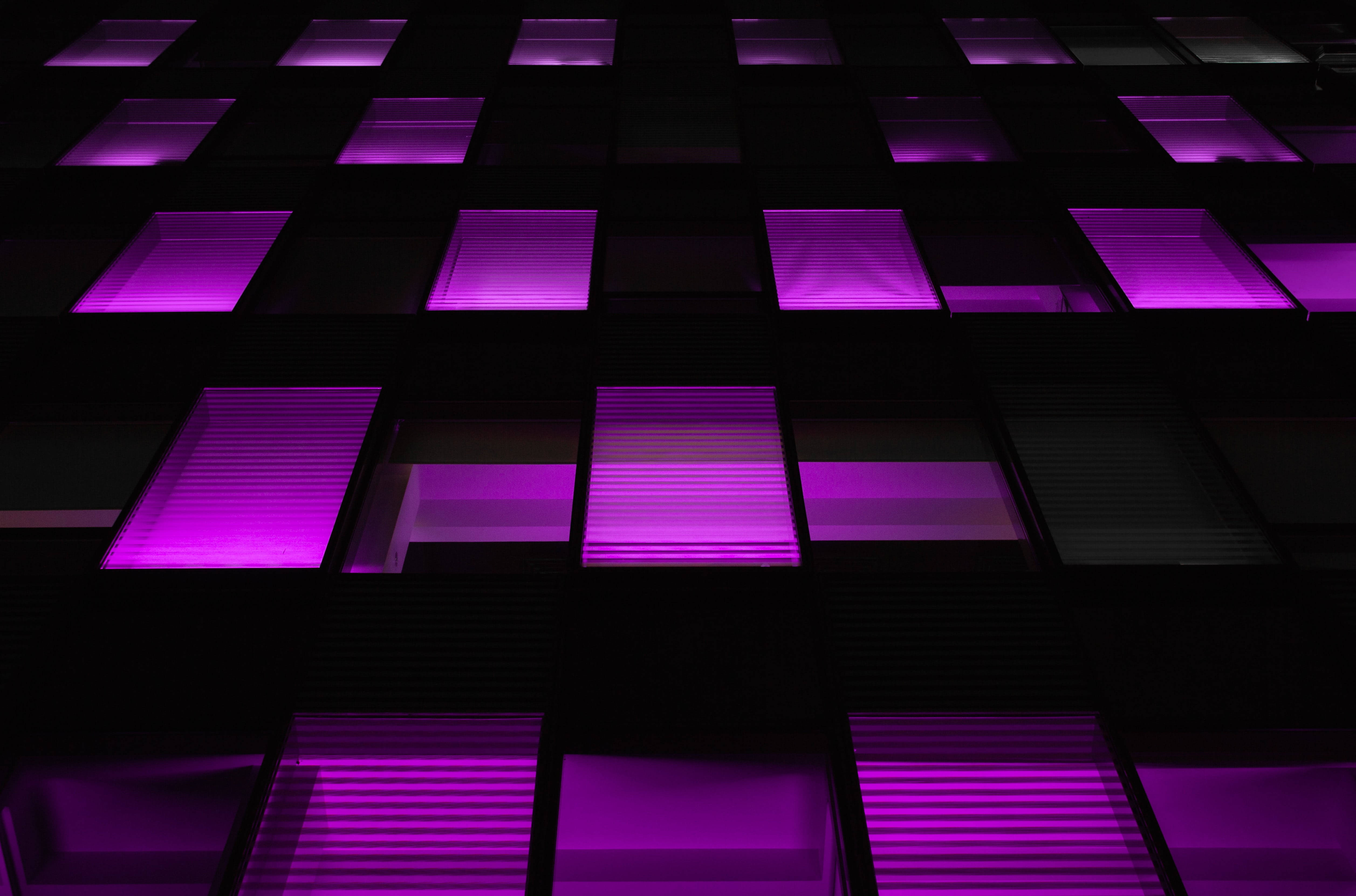 Hình vuông neon tím đậm Hình nền