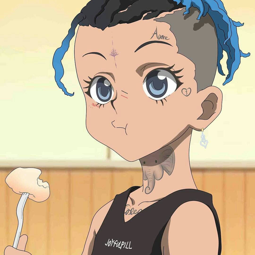 Hình xăm voi anime Xxxtentacion Hình nền
