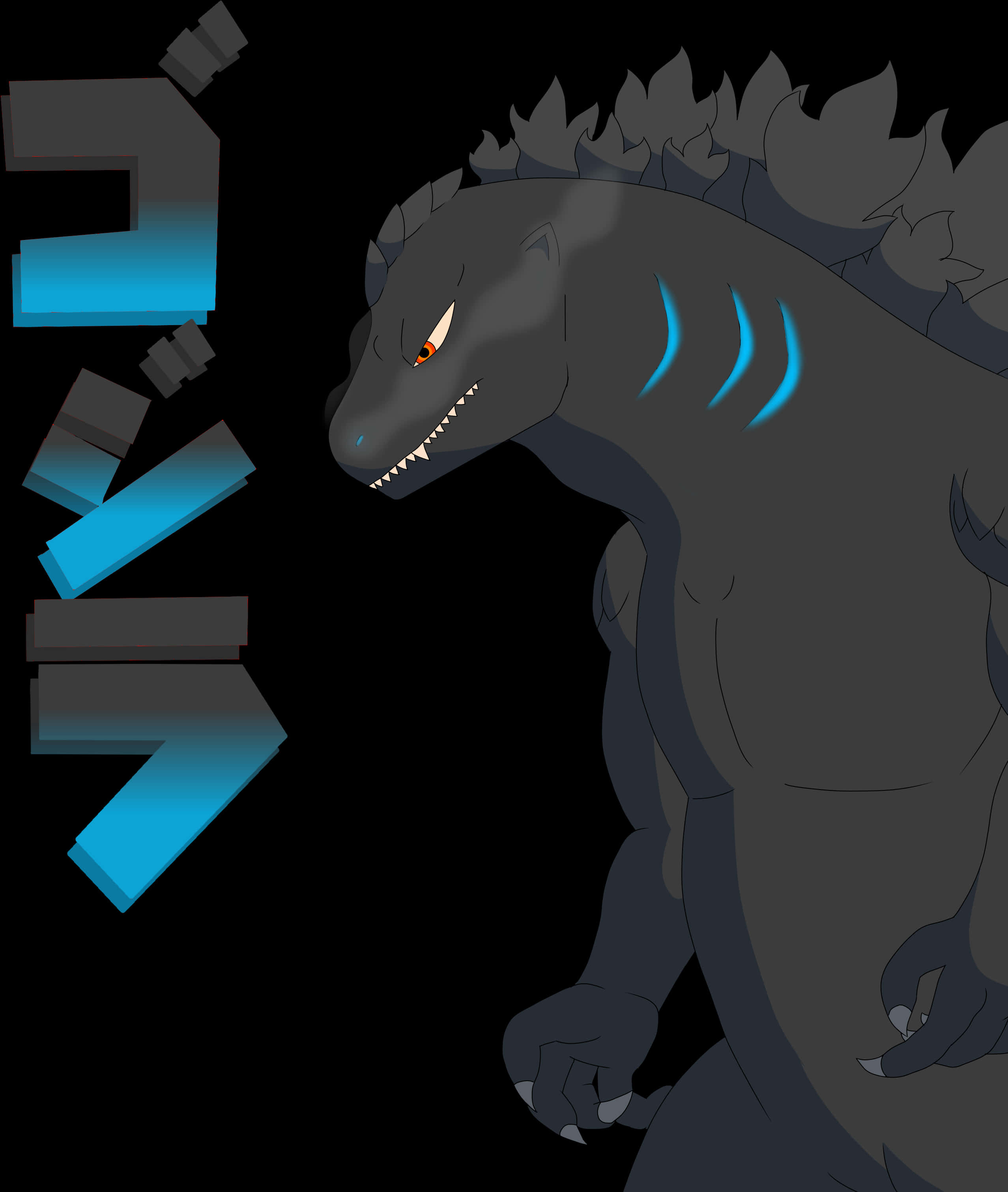 Hồ sơ Godzilla hoạt hình Hình nền