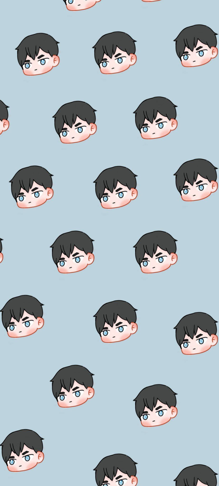 Họa Tiết Chibi Tobio Kageyama Hình nền