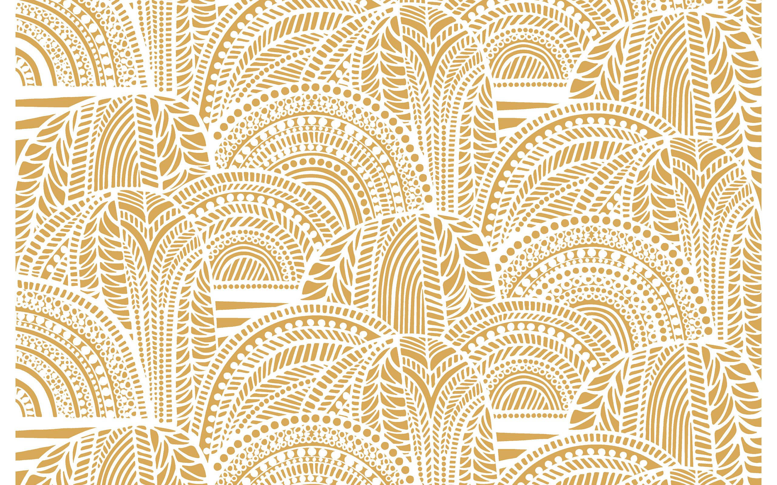 Họa tiết Lược Sò Bohemian Mát Mẻ Hình nền