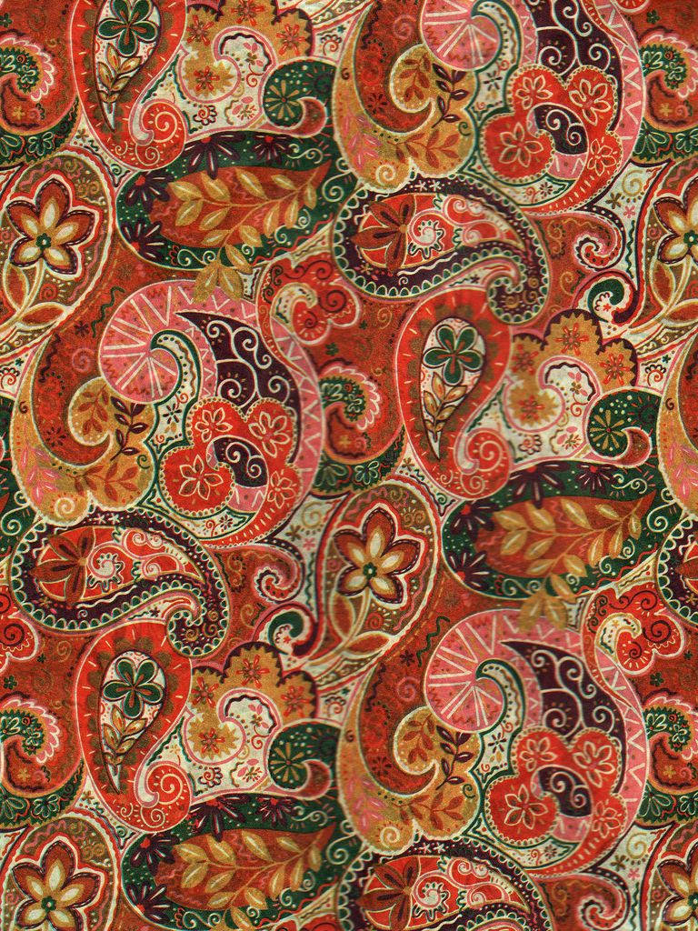 Họa tiết Paisley phong cách Boho Hình nền