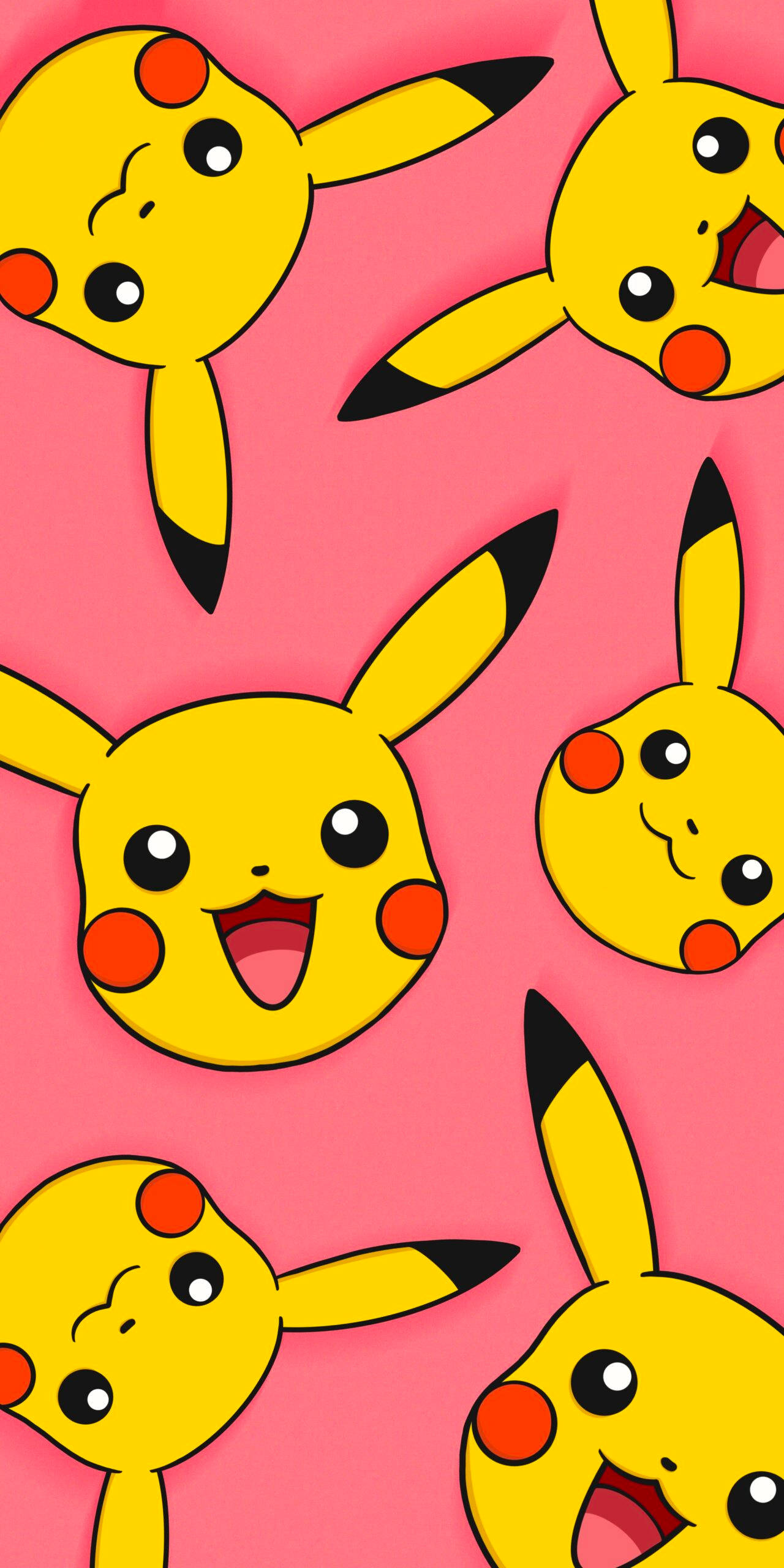 Họa tiết Pikachu liền mạch Hình nền
