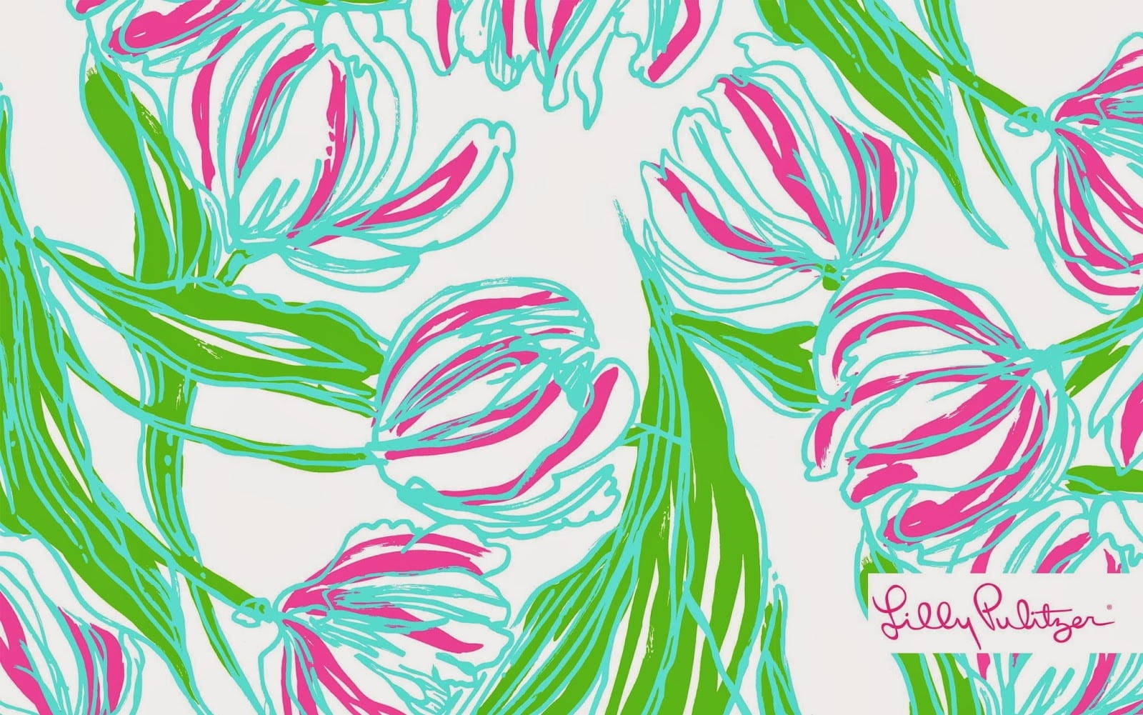 Hoa Tulip Lilly Pulitzer Desktop Hình nền