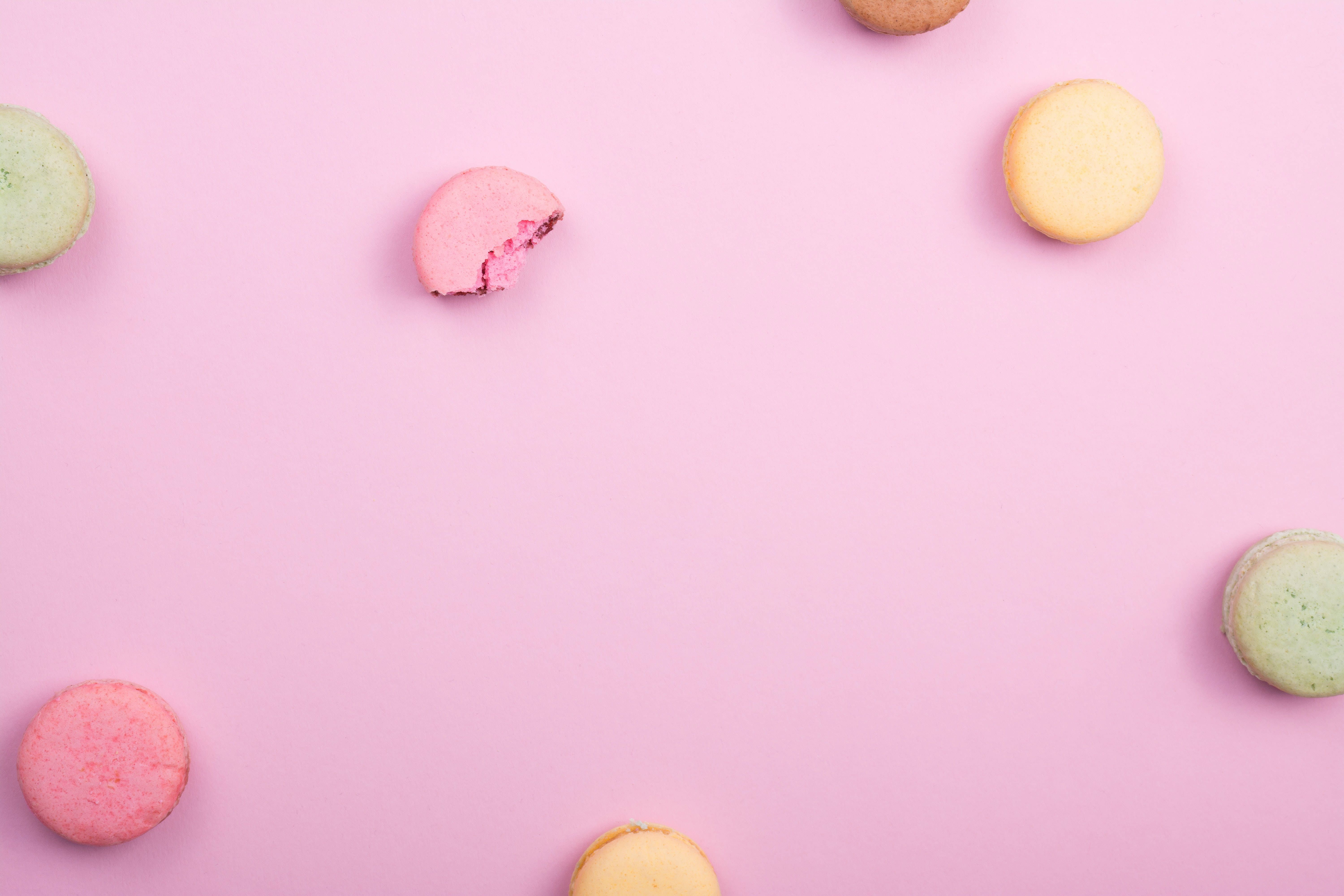 Hoa văn Macaroon Thẩm mỹ Hình nền