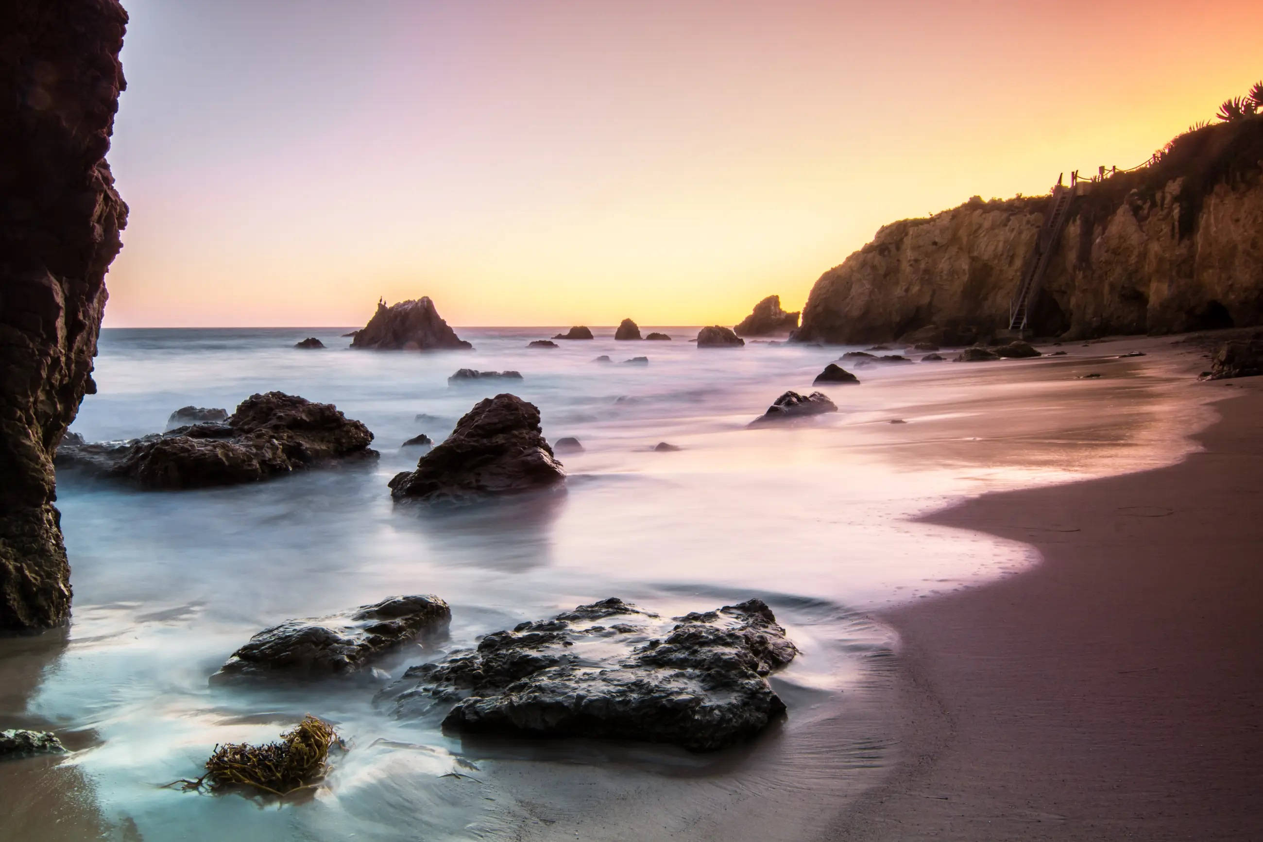Hoàng hôn El Matador Los Angeles Hình nền