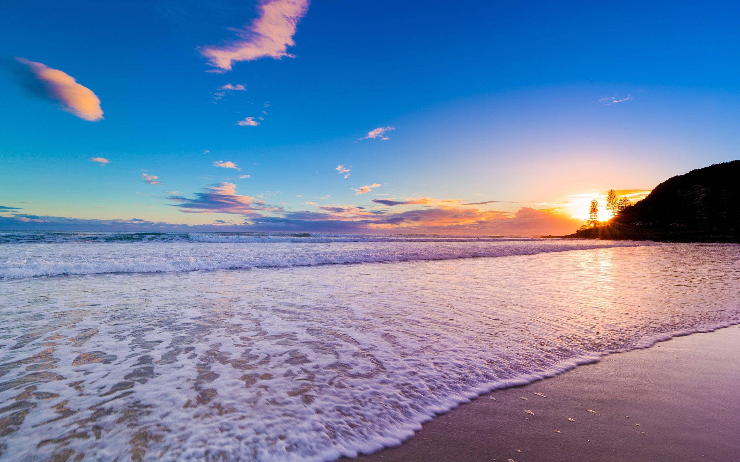 Hoàng hôn đẹp Queensland Hình nền