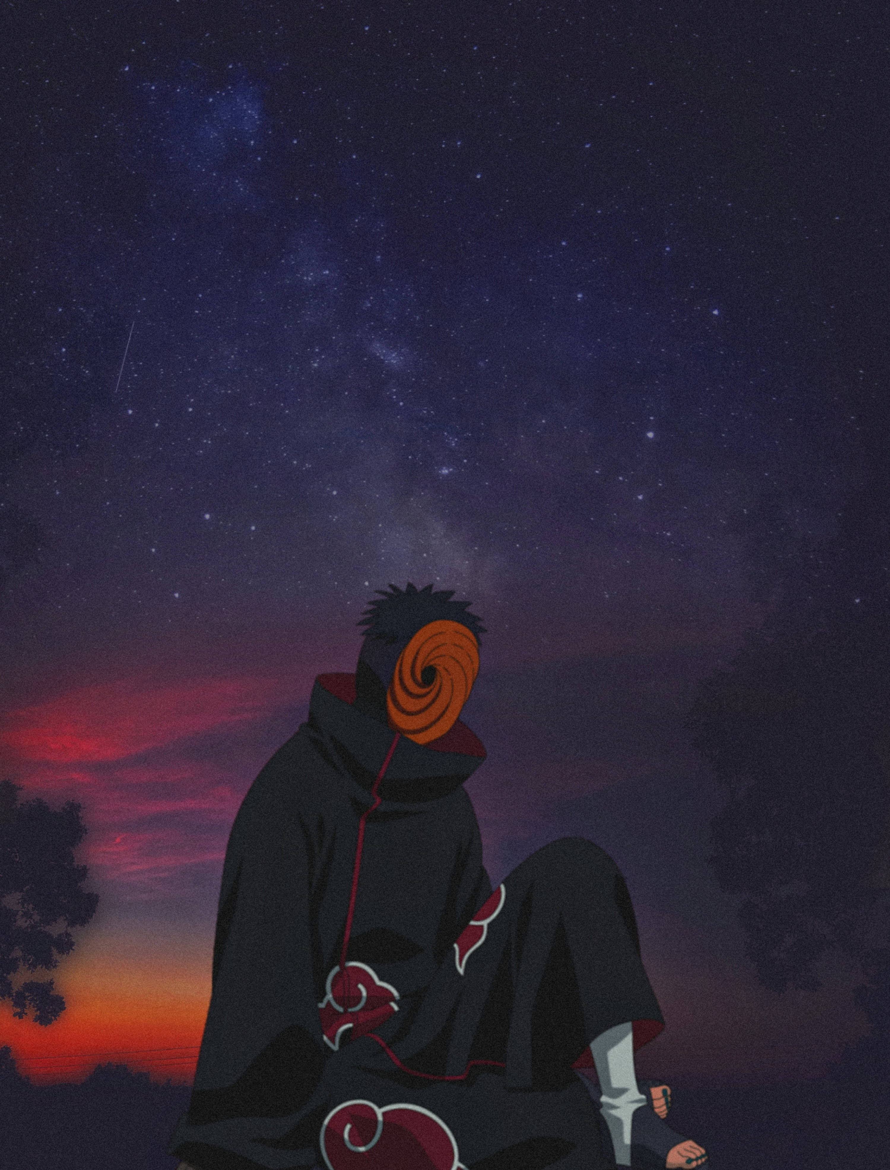 Hoàng hôn Obito Uchiha 4K Hình nền
