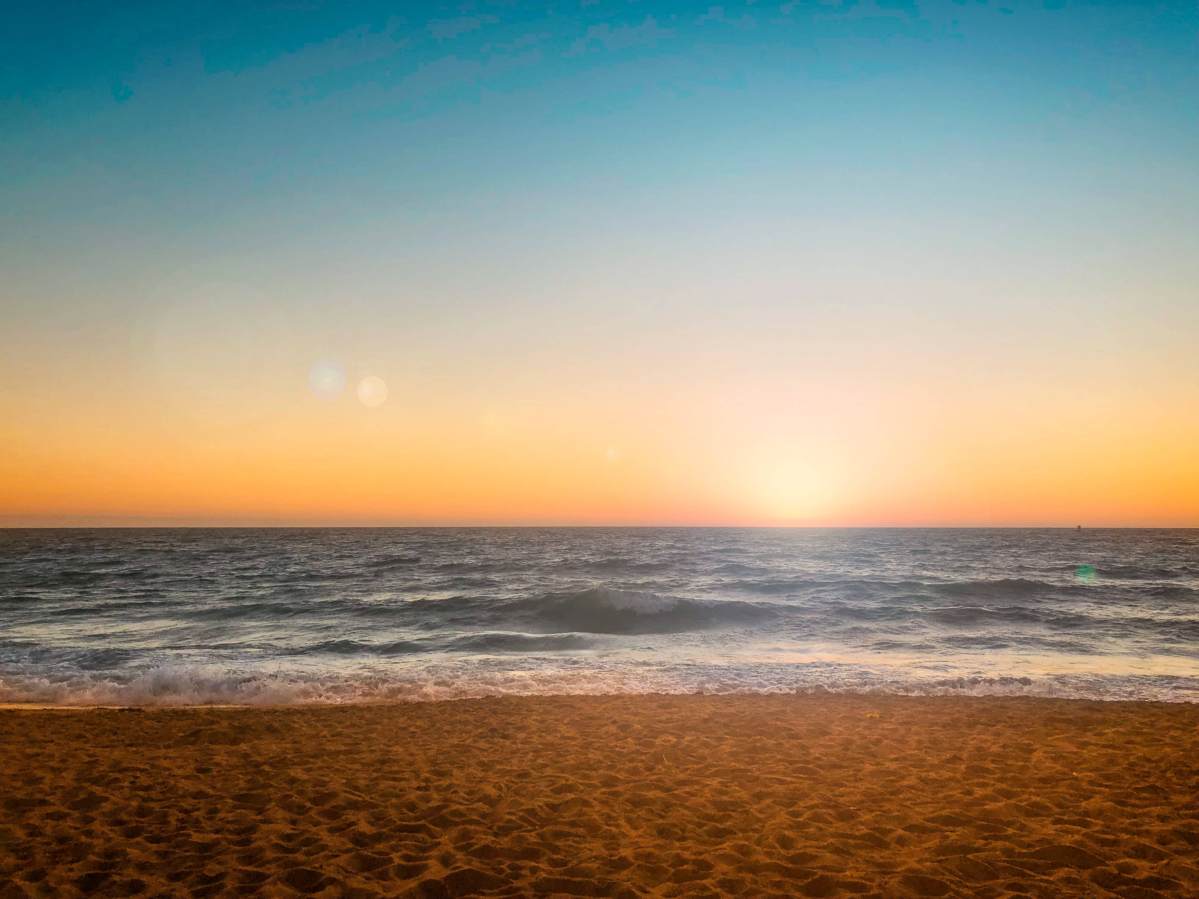 Hoàng hôn Redondo Beach Los Angeles Hình nền