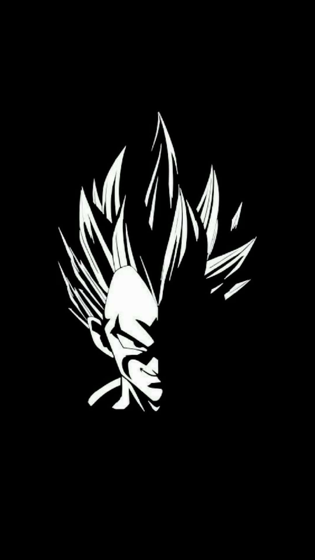 Vegeta Đen Trắng
