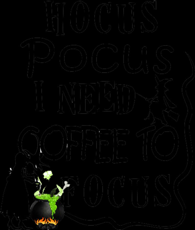 Hocus Pocus Cà Phê Để Tập Trung Hình nền