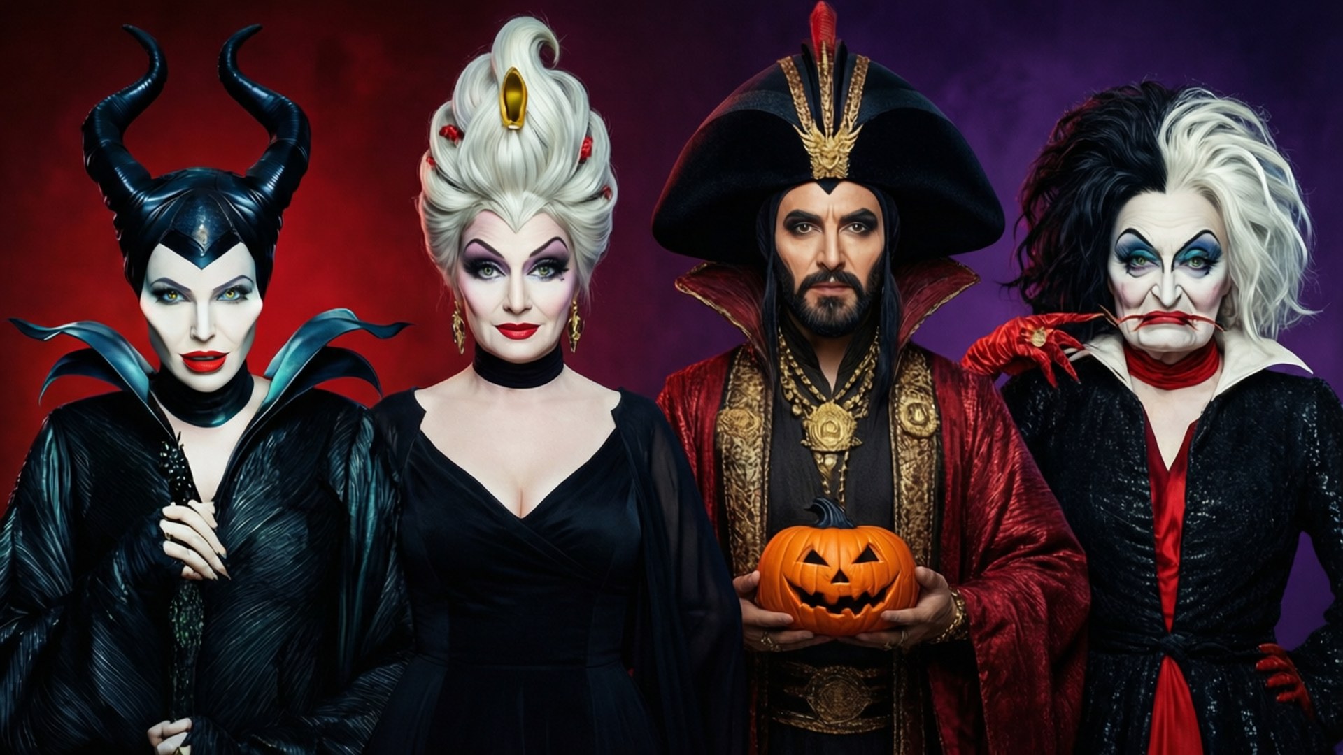 Hội Tụ Phản Diện Halloween Hình nền