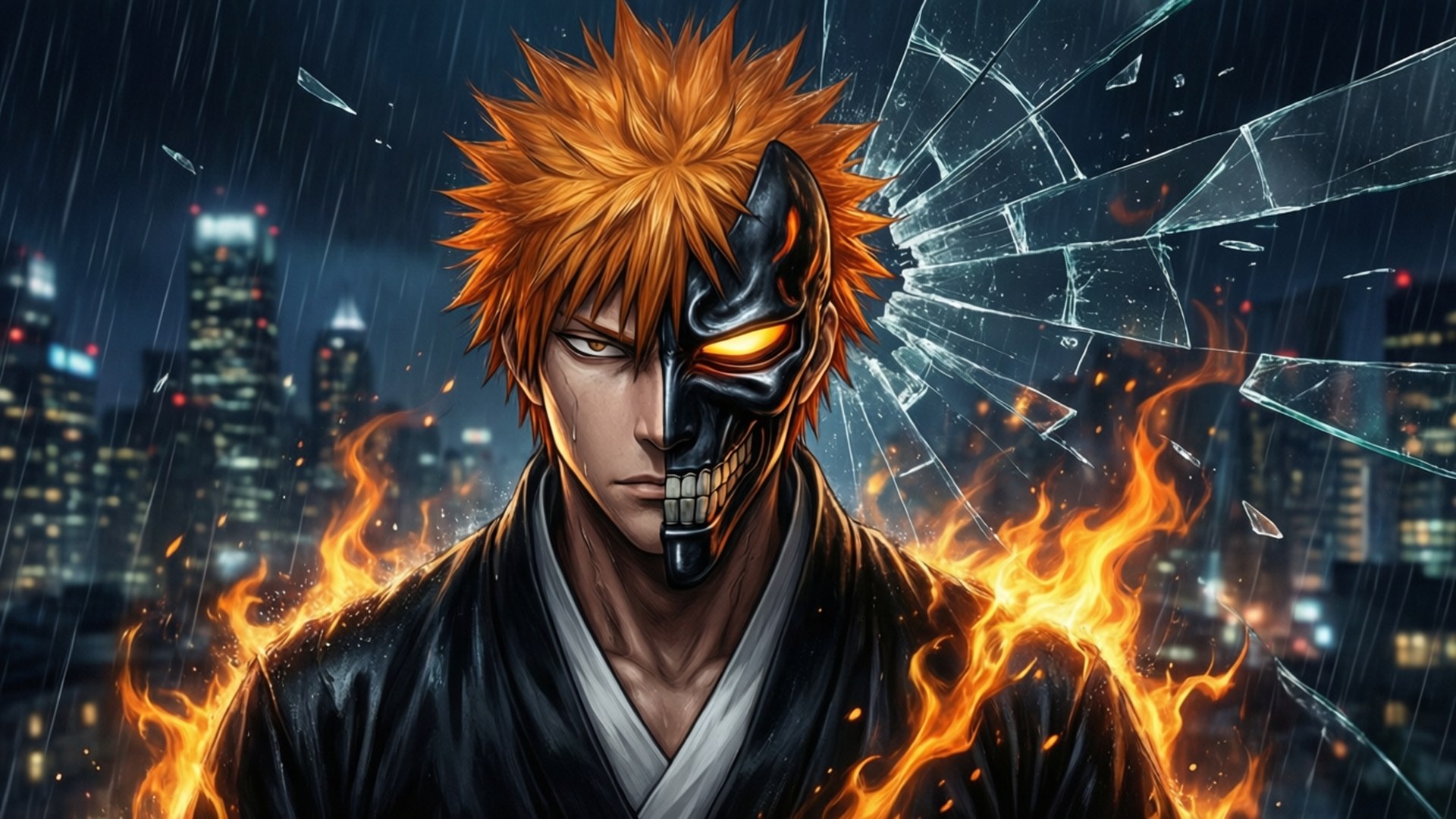 Hollow Fusion Ichigo Hình nền