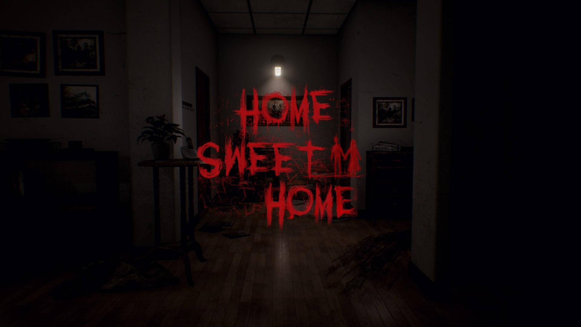 Home Sweet Home Rùng Rợn Trên Phòng Tối Hình nền