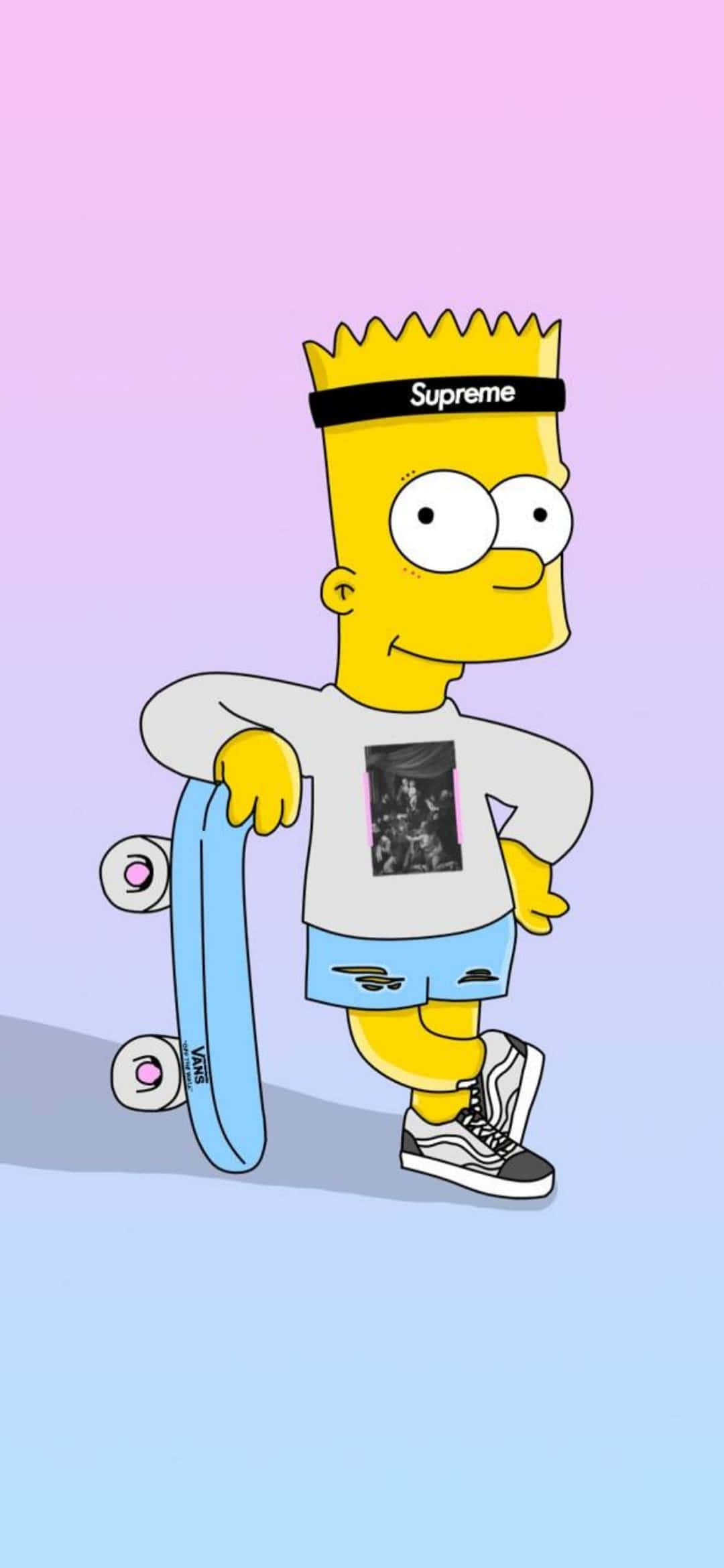 Homer Simpson nhễ nhại lớp men bánh donut Hình nền