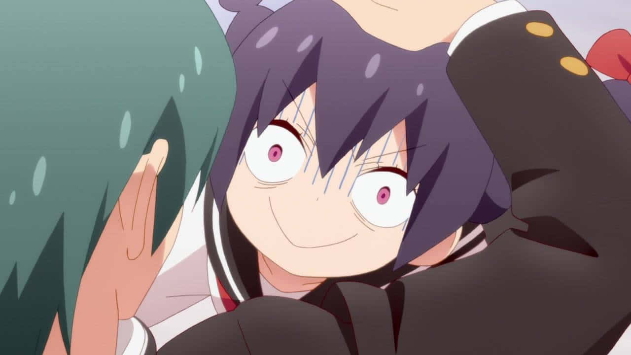 Hỗn loạn và tiếng cười trên chuyến tàu anime vui nhộn! Hình nền