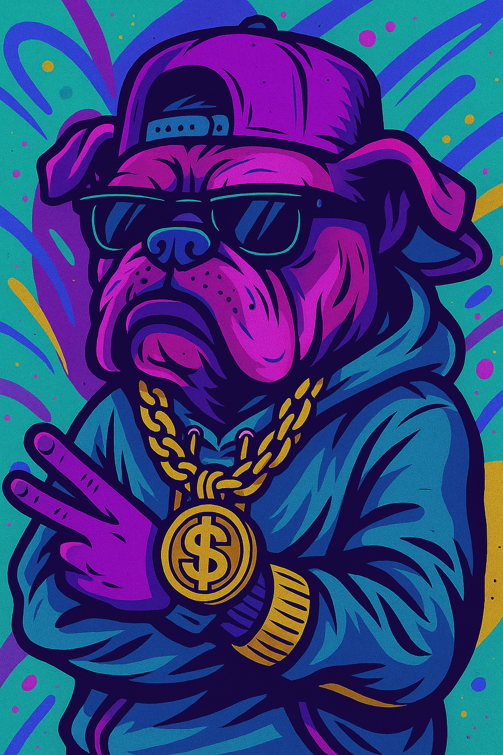 Hồng hip-hop Hình nền