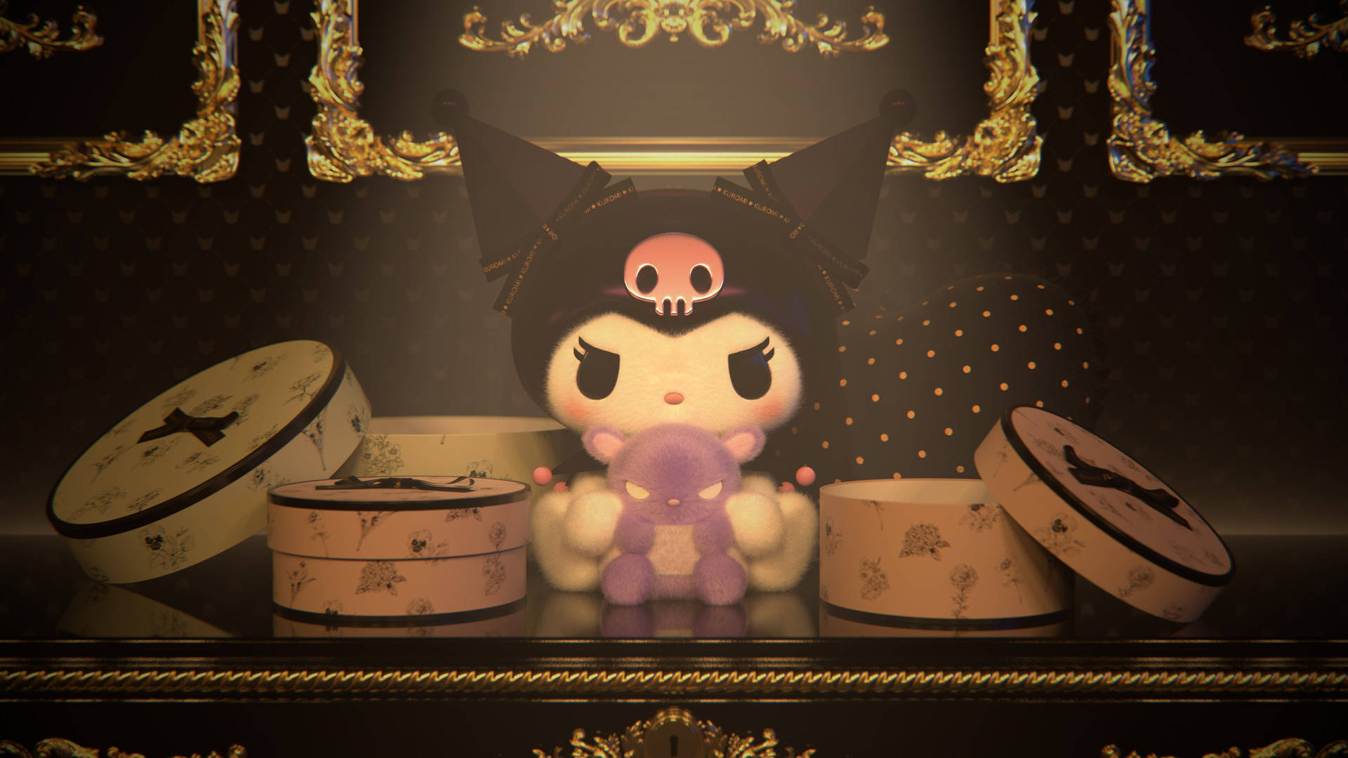 My Melody Kuromi mở hộp quà