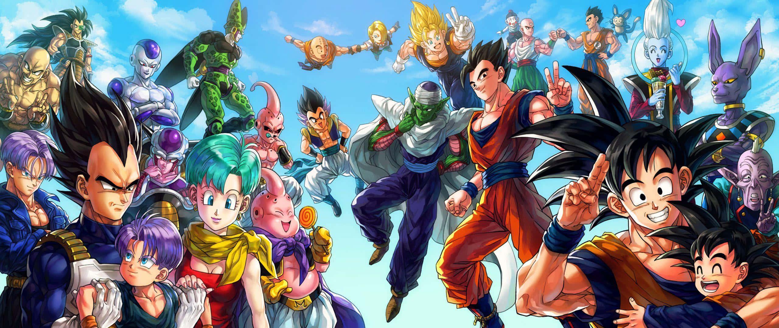 Hợp sức cùng Goku và các Chiến binh Z bảo vệ vũ trụ trong Dragon Ball Super! Hình nền