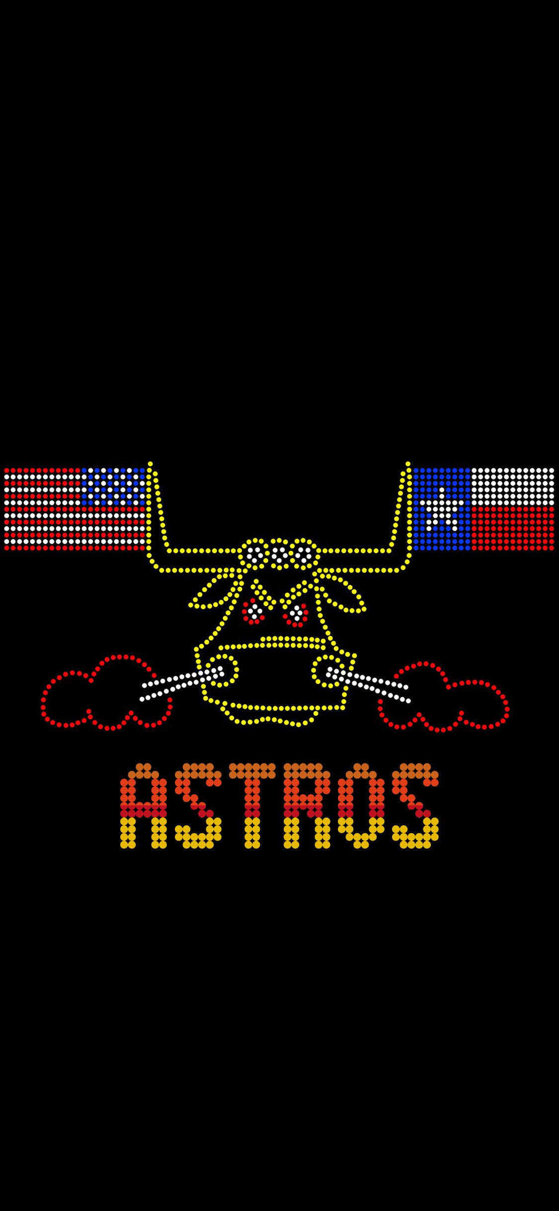 Houston Astros Bò Mộc Texas Cách điệu Hình nền