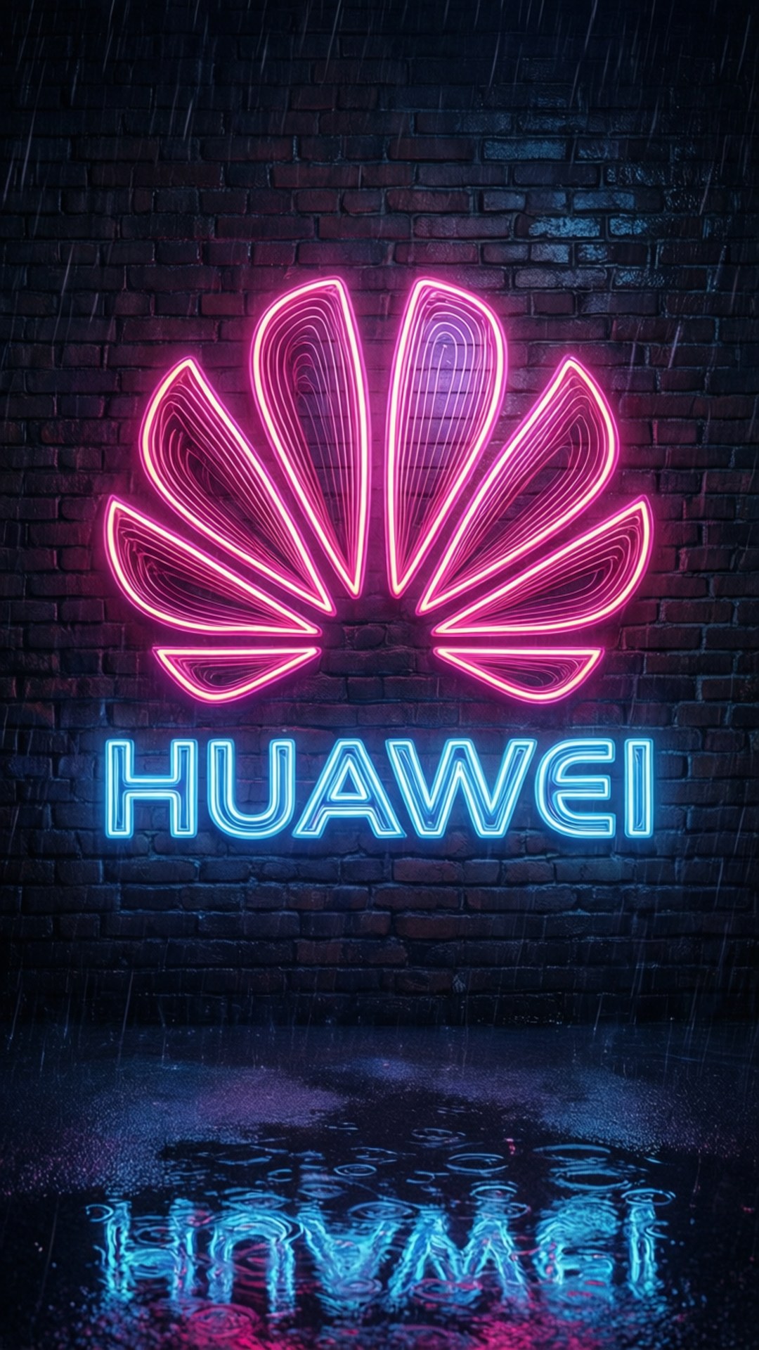 Huawei Neon Cyberpunk Hình nền