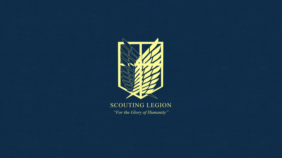 Huy hiệu Scouting Legion của Attack on Titan Hình nền