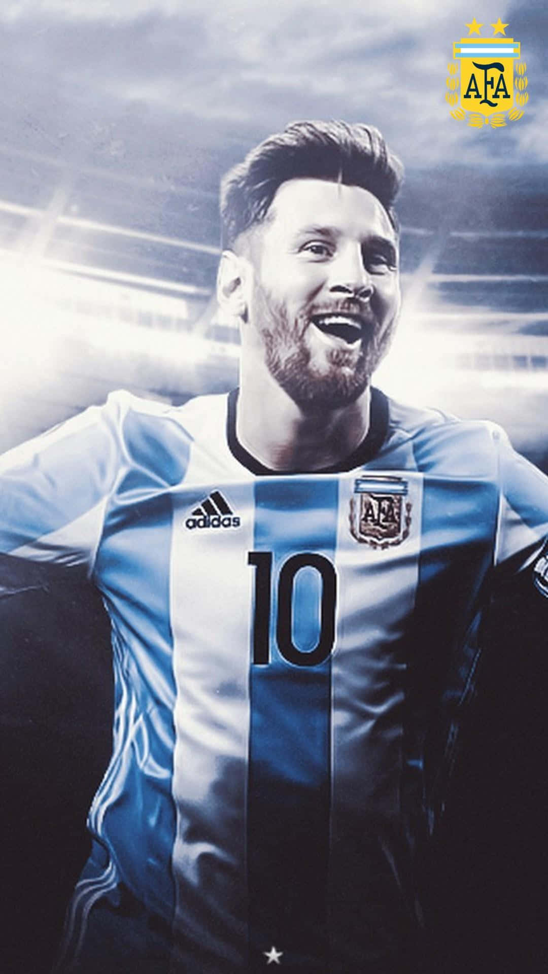 "Huyền thoại Lionel Messi xuất hiện trên hàng triệu iPhone toàn cầu" Hình nền
