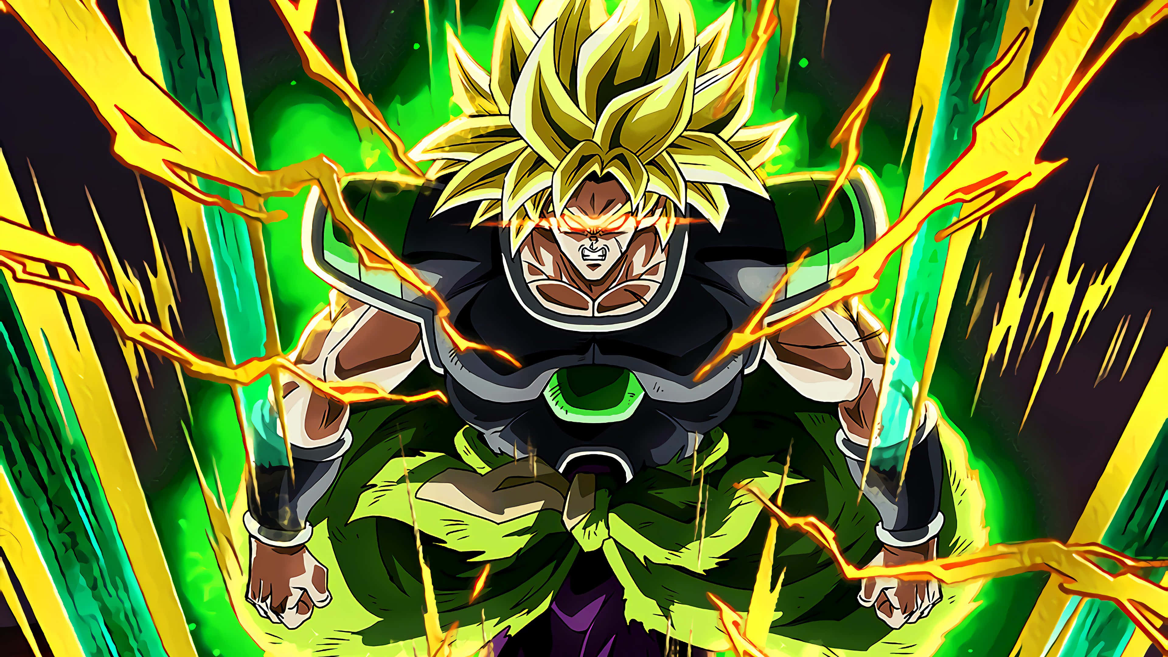 Huyền thoại Siêu Saiyan Broly trở lại đối đầu Goku trong Dragon Ball Super Broly Hình nền