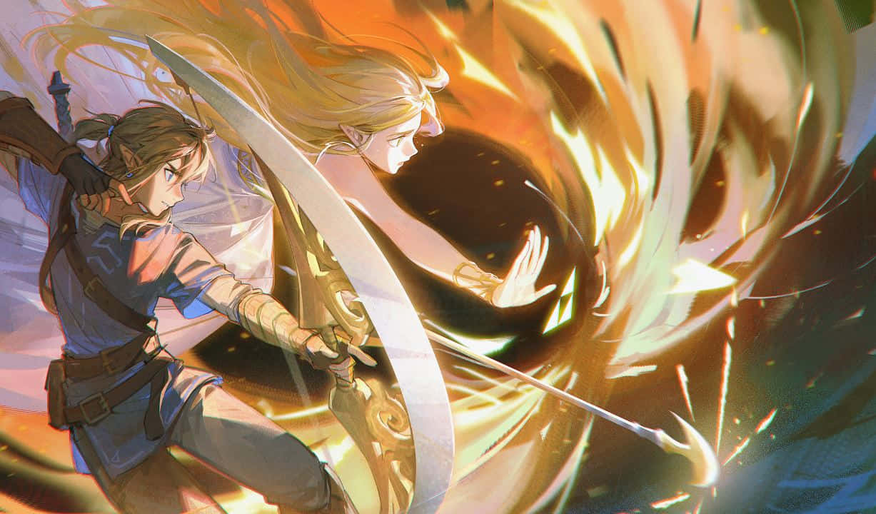 huyền thoại zelda hơi thở của hoang dã Hình nền