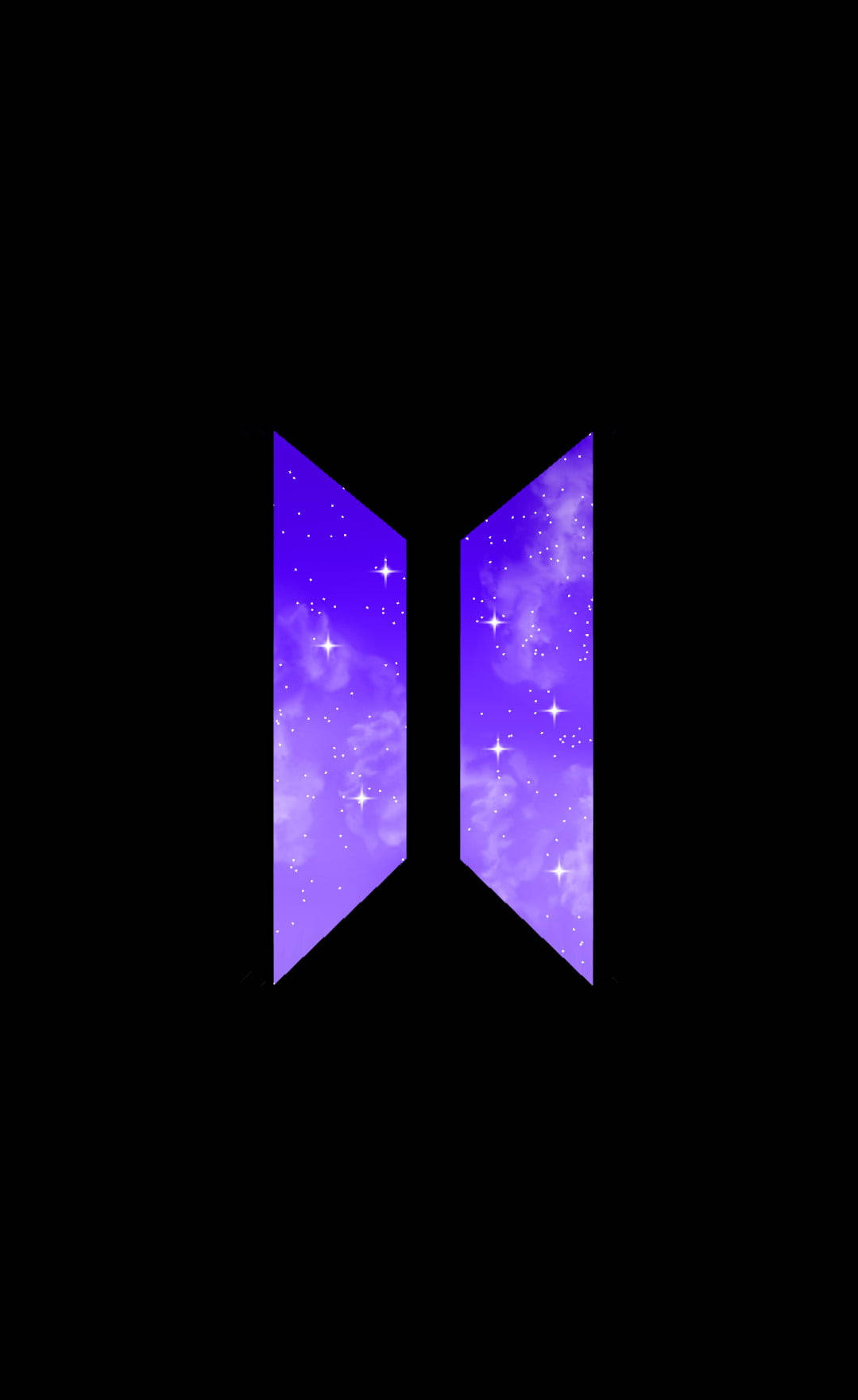 I Purple You Với Logo BTS Hình nền