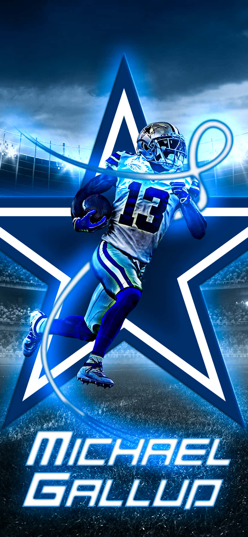 Điện thoại Dallas Cowboys Michael Gallup Hình nền