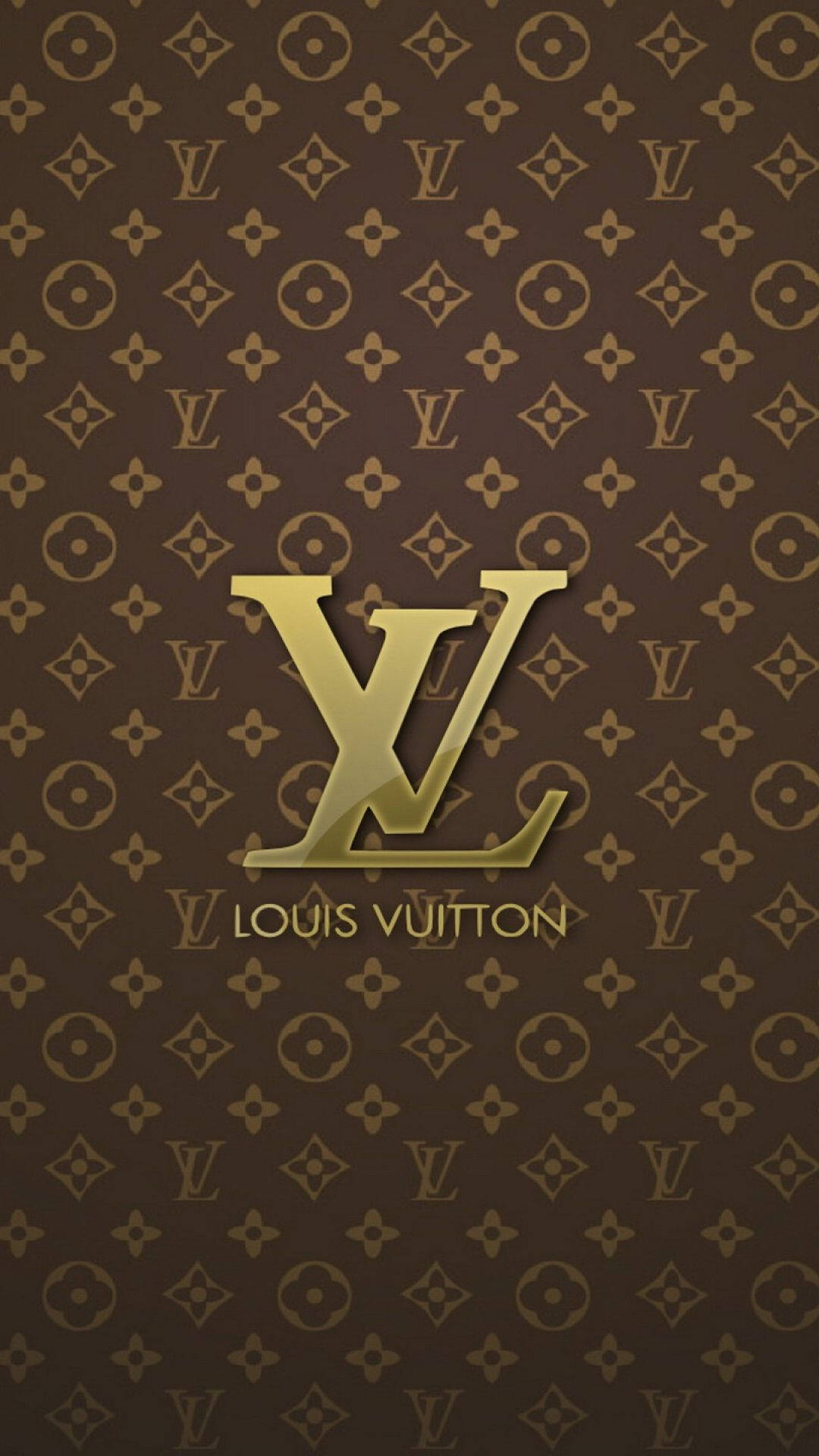 Điện thoại Louis Vuitton nâu vàng Hình nền