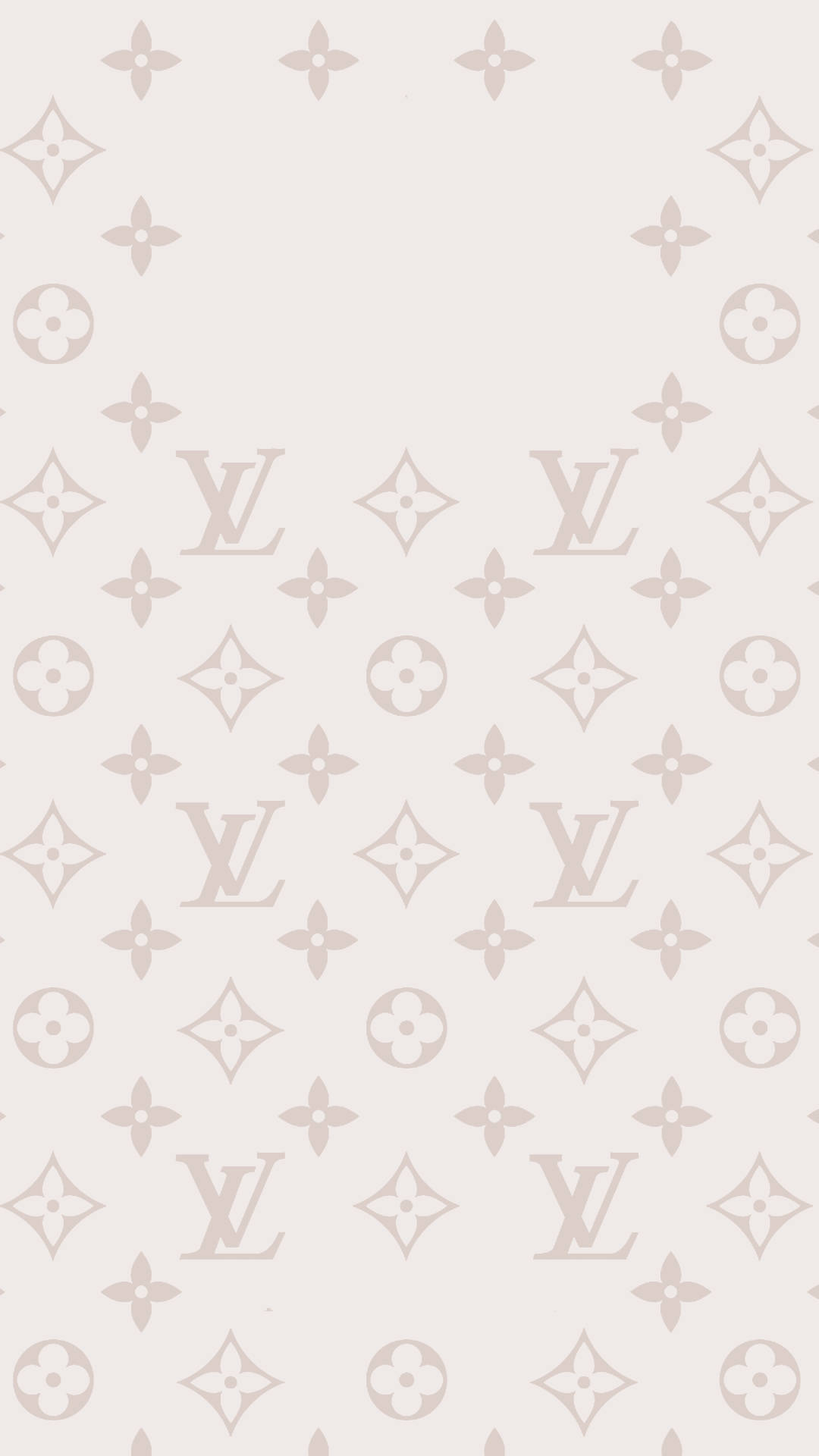 Điện thoại Louis Vuitton thẩm mỹ màu be Hình nền