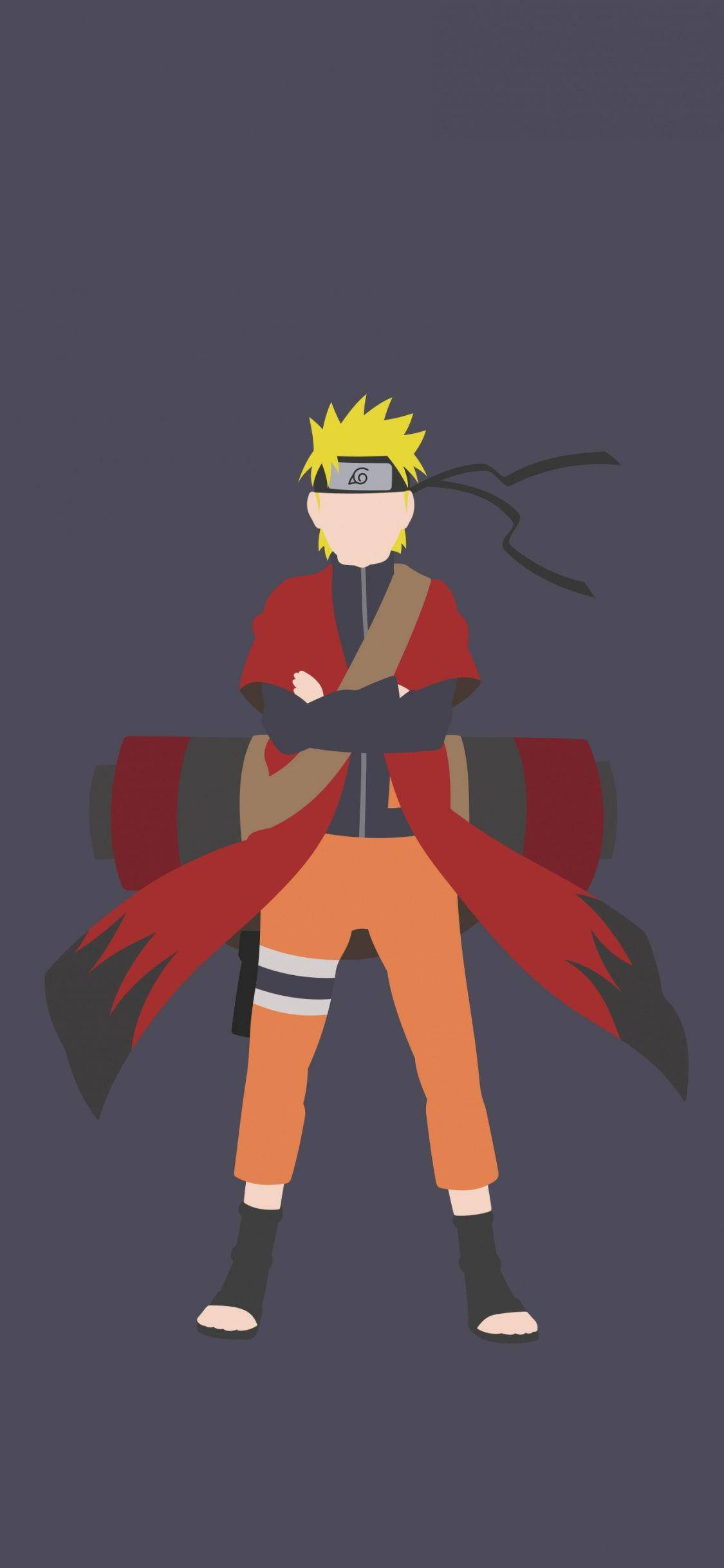 Điện thoại Naruto nghệ thuật không mặt Hình nền