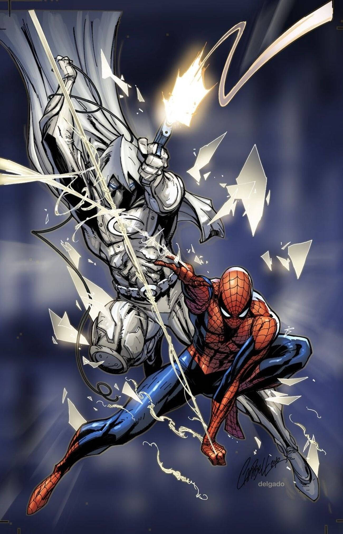 Điện thoại Người Nhện X Moon Knight Hình nền