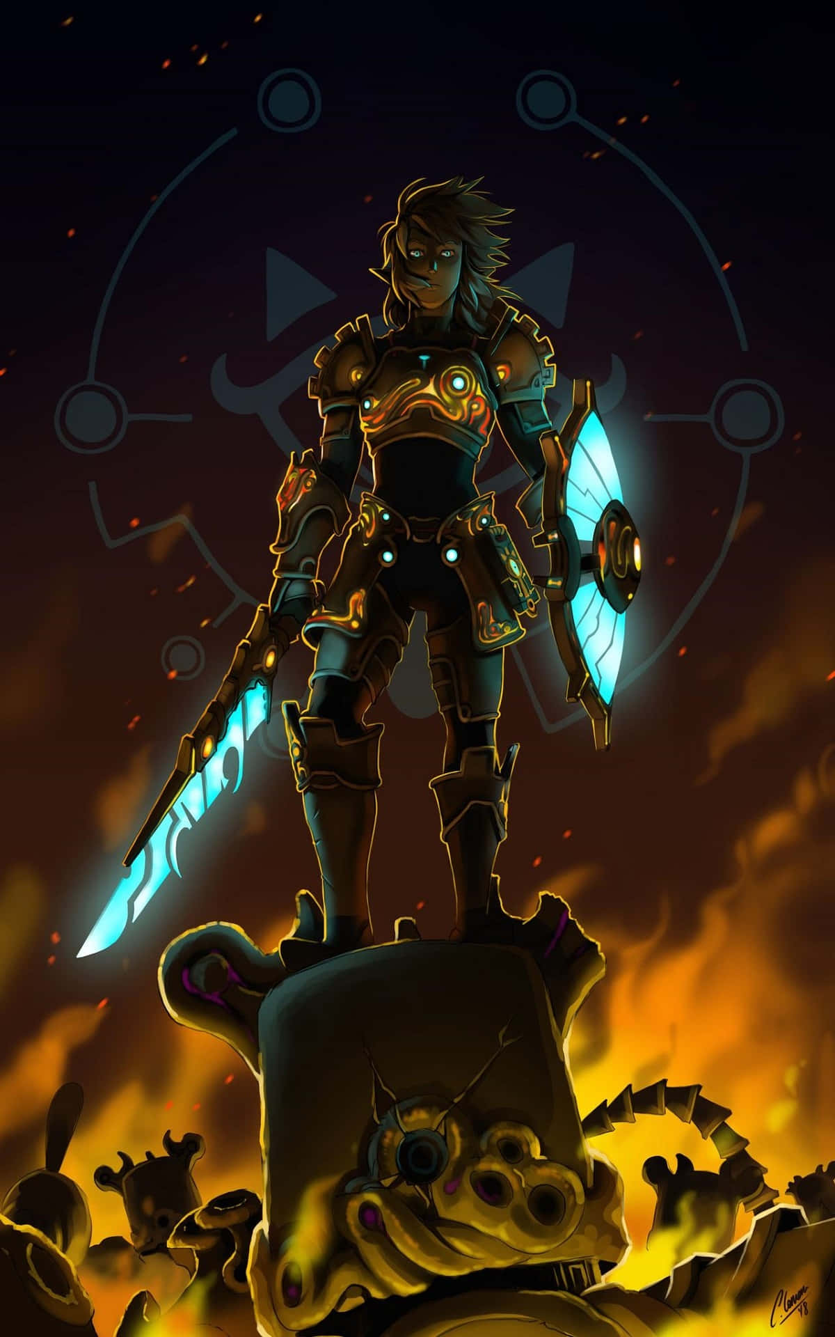 Điện Thoại The Legend of Zelda - Nơi Cuộc Phiêu Lưu Trở Nên Sống Động Hình nền