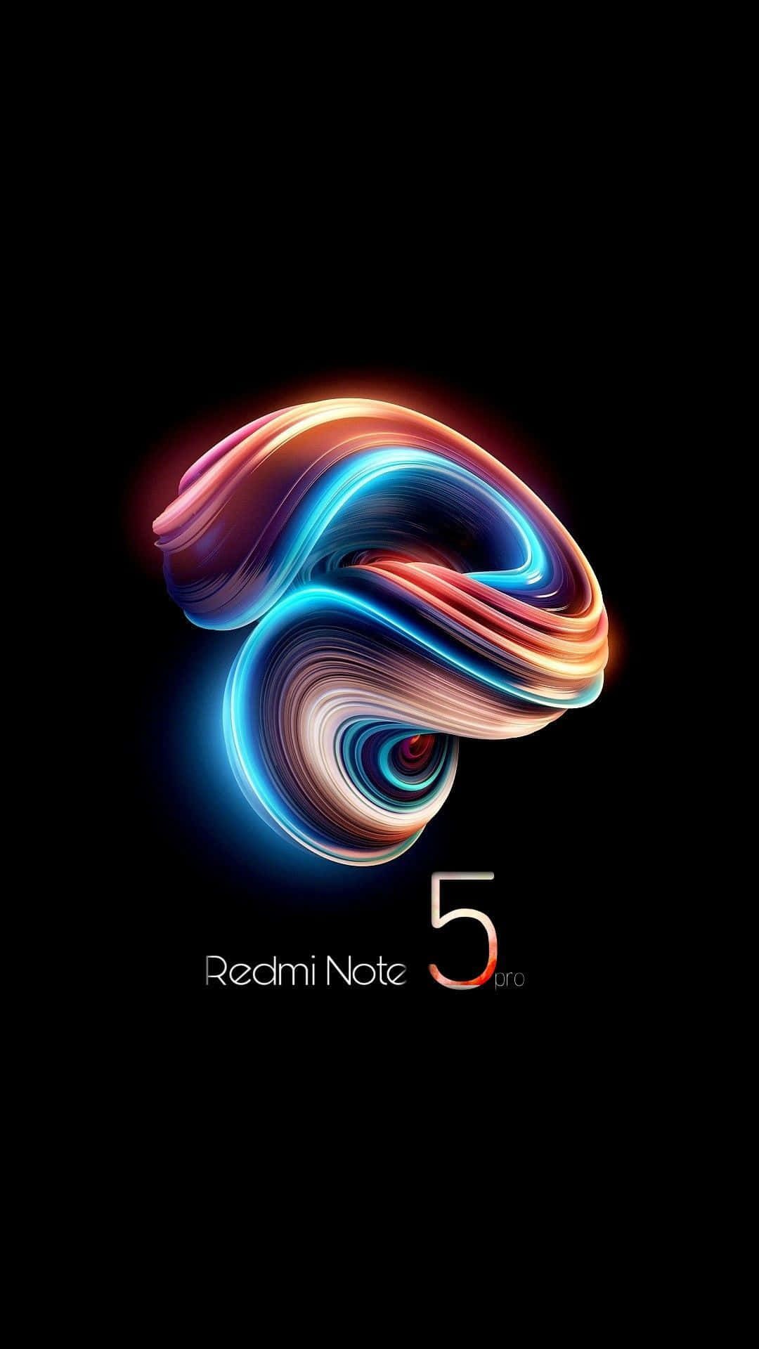 Điện thoại Xiaomi với logo phát sáng Hình nền