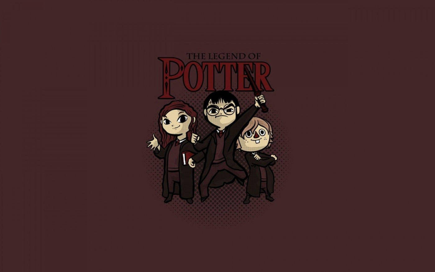 iPad Harry Potter Dễ Thương Phong Cách Hoạt Hình Hình nền