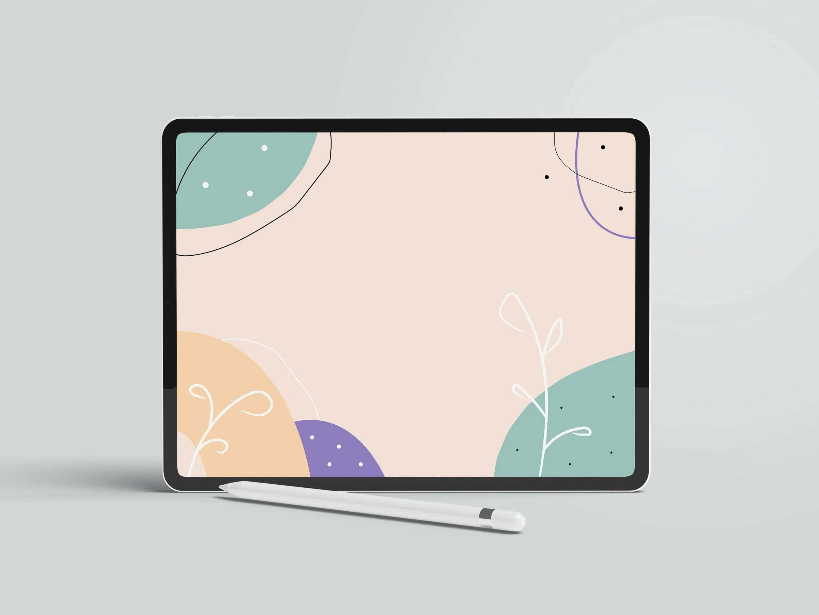iPad thẩm mỹ và hiện đại Hình nền