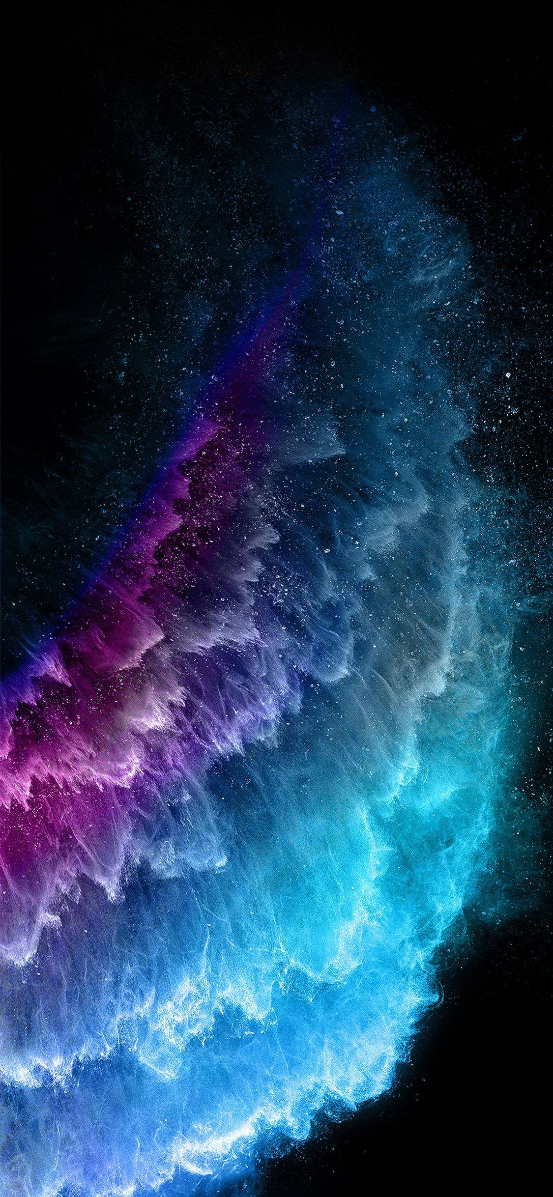 iPhone 11 mới với Tinh Thể Neon Hình nền