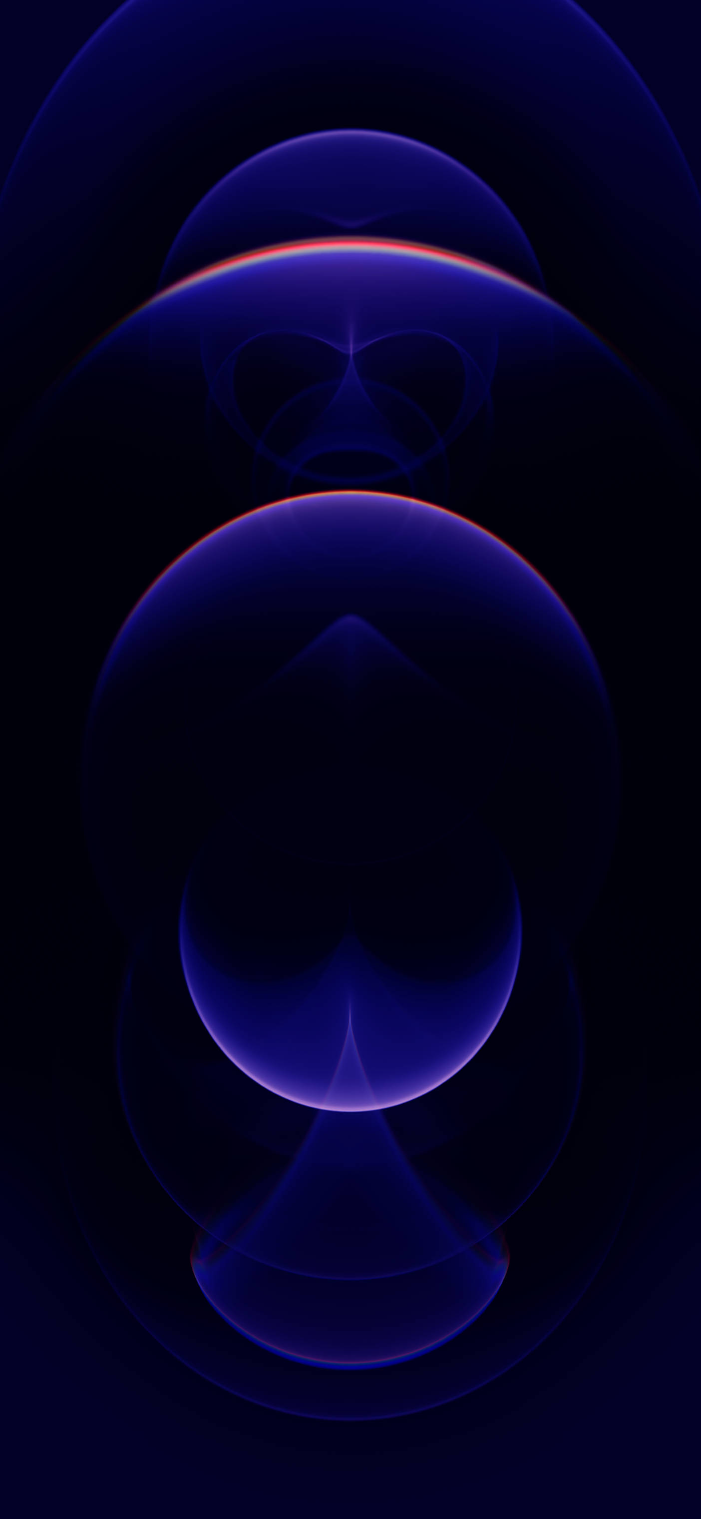 iPhone 12 Pro Purple Light Hình nền