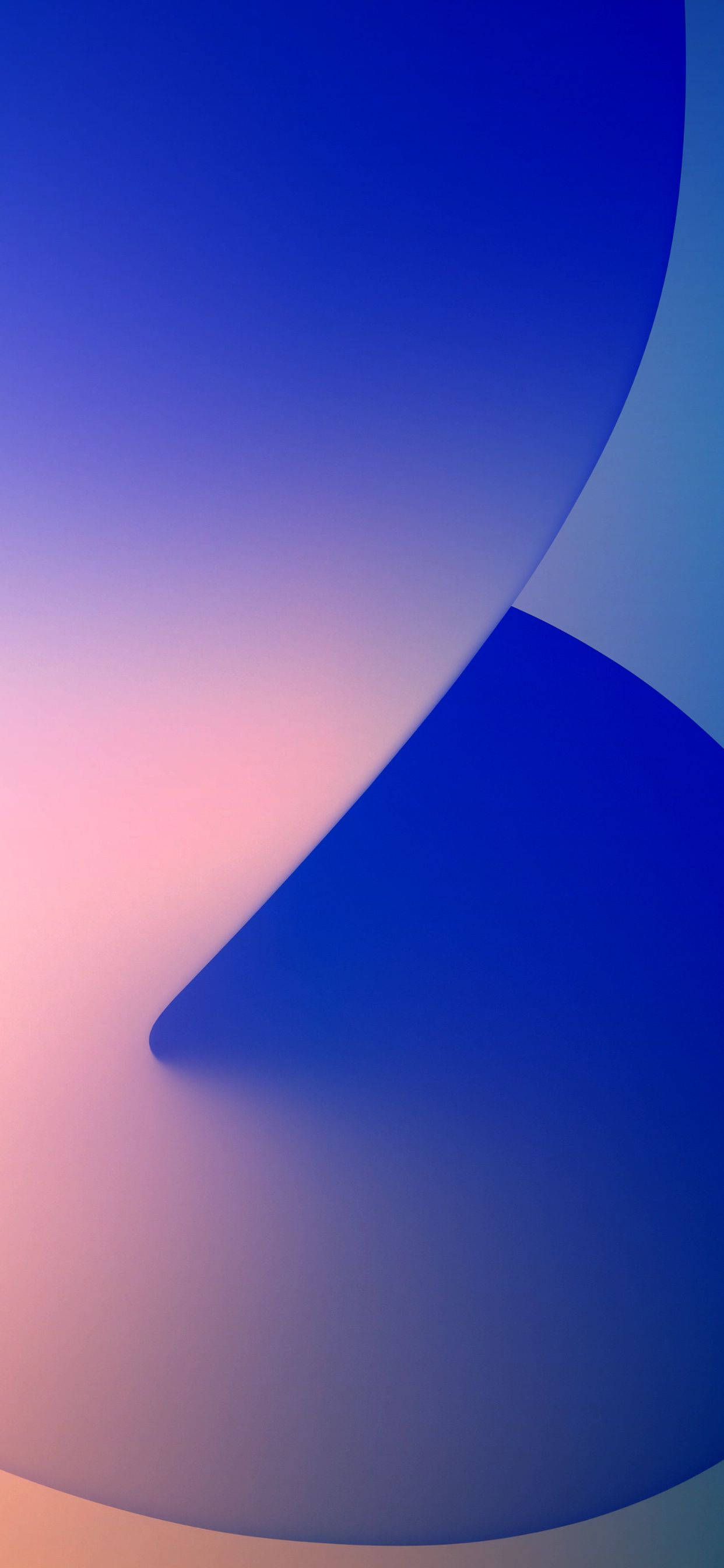 iPhone 14 Xanh Gradient Hình nền