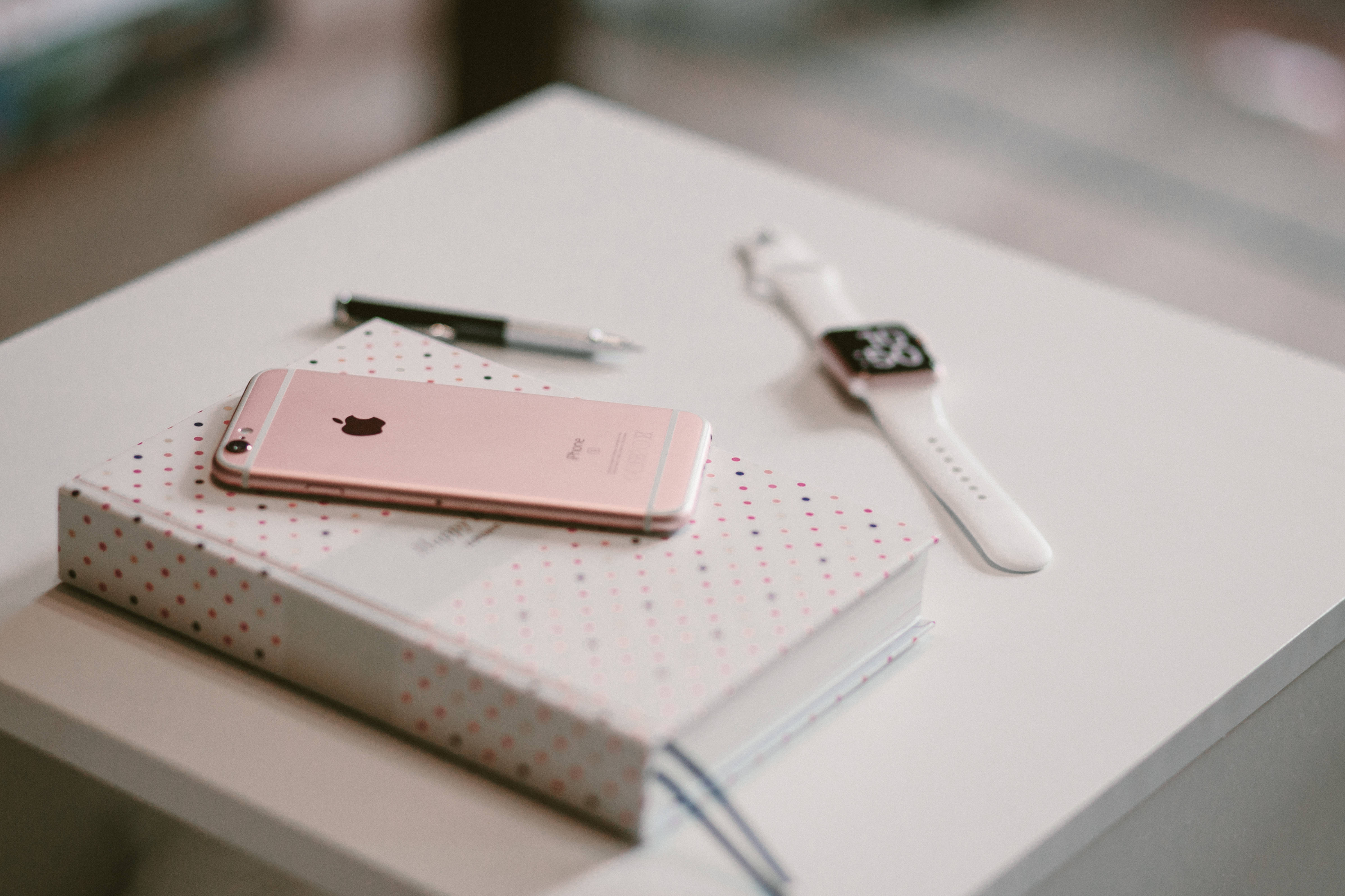 iPhone 6S Hồng Vàng Hình nền